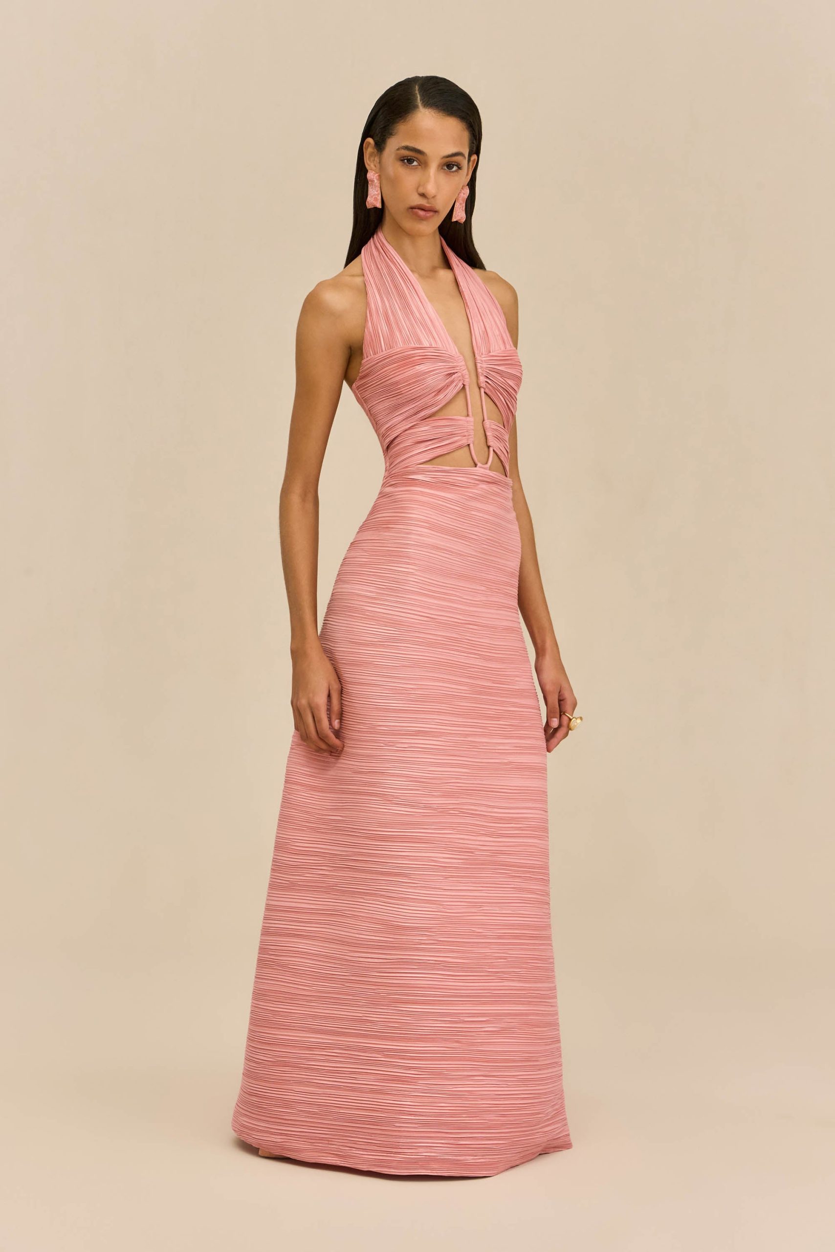 JAHZARA GOWN - PETAL PINK - Image 5