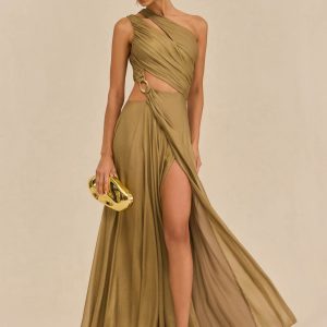 ZAN GOWN - GOLD FOIL