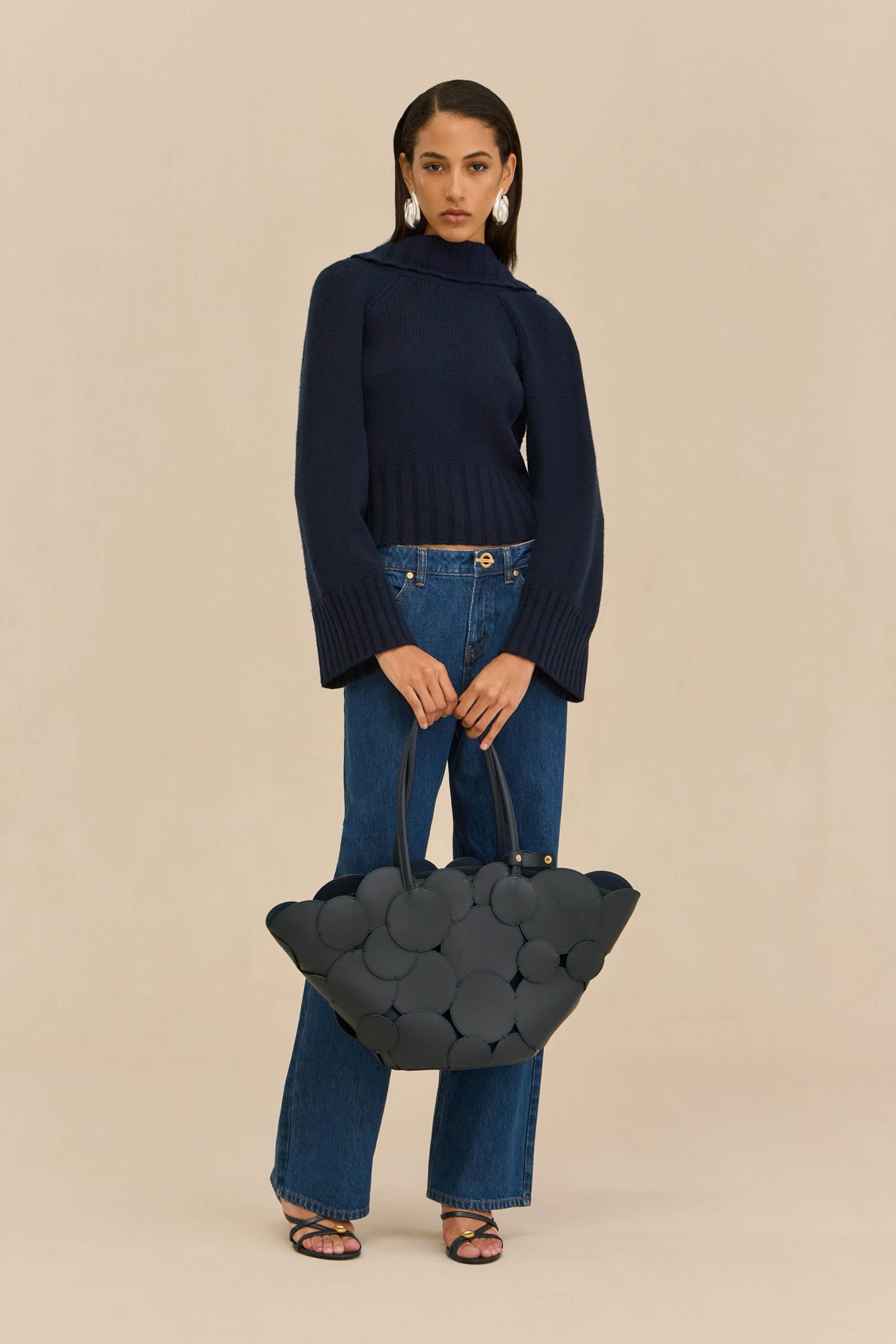 JAYLEEN TOTE BAG - DEEP LAKE - Image 6