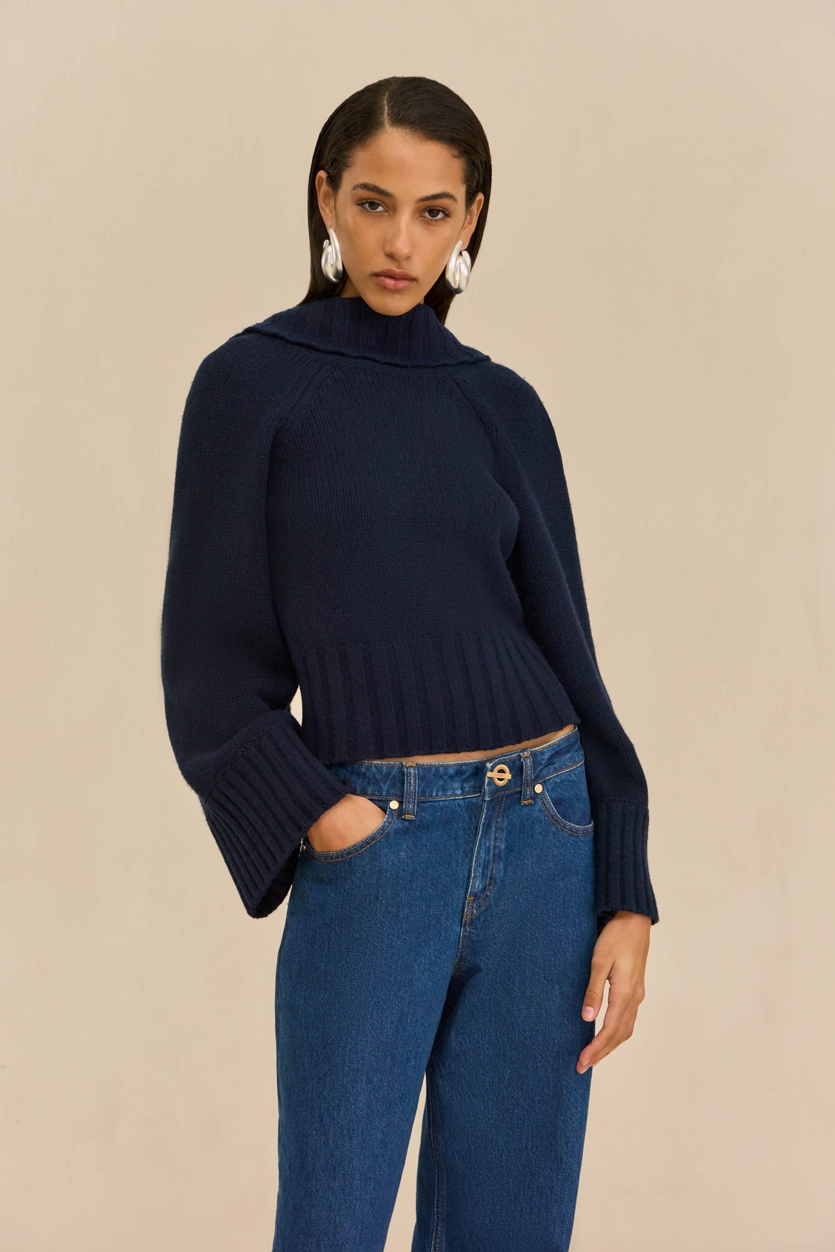 MILIKA SWEATER - DEEP LAKE - Image 6