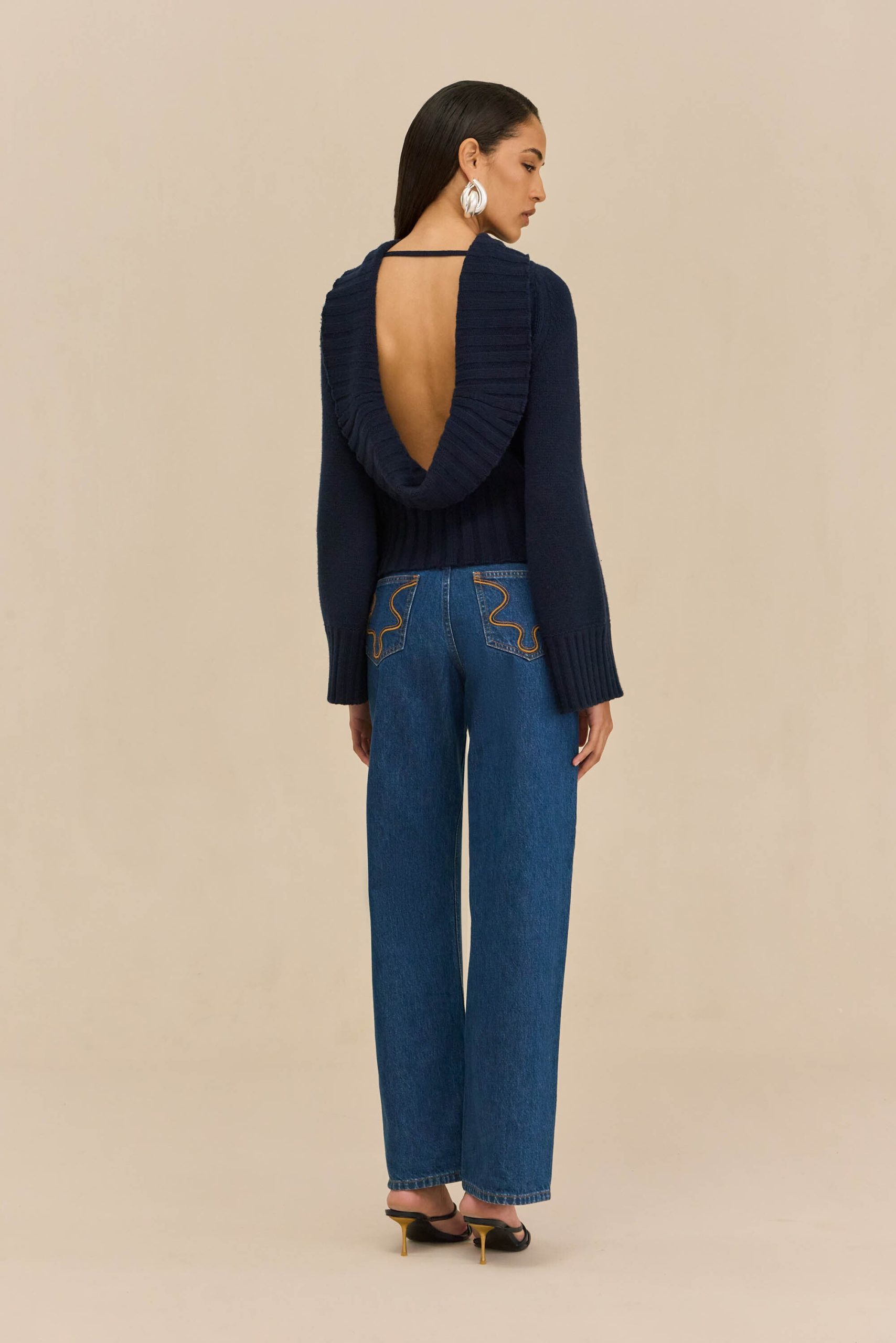 MILIKA SWEATER - DEEP LAKE - Image 2