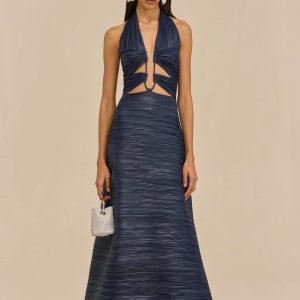 JAHZARA DRESS - DEEP LAKE
