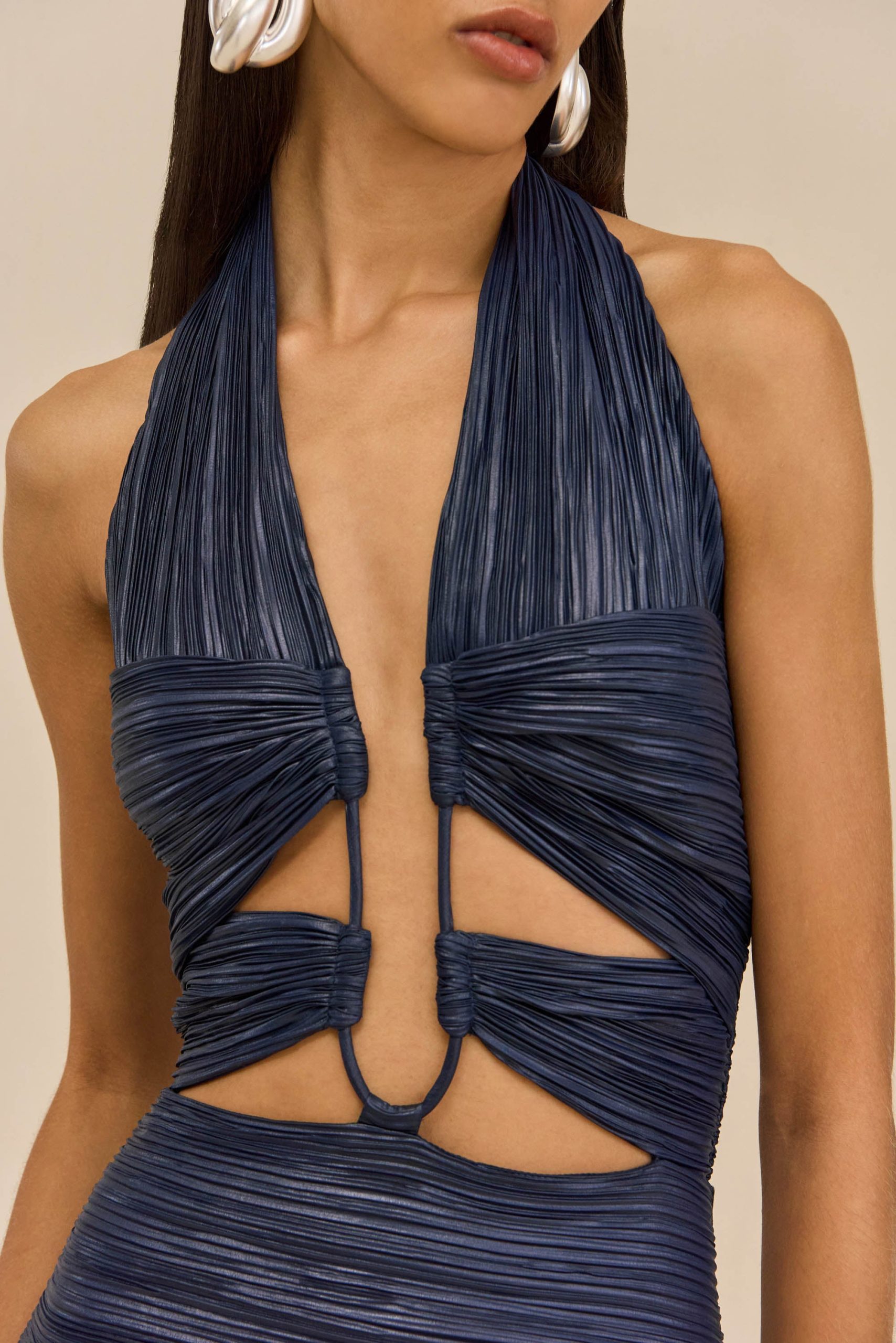 JAHZARA DRESS - DEEP LAKE - Image 2