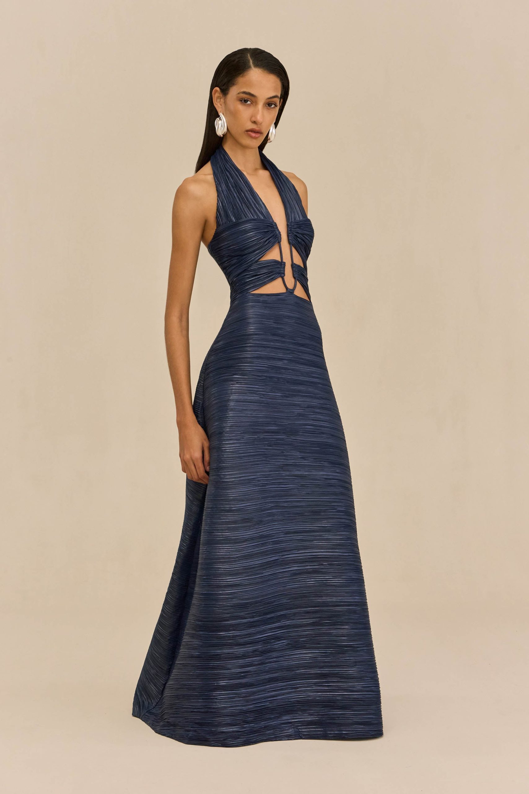 JAHZARA DRESS - DEEP LAKE - Image 3
