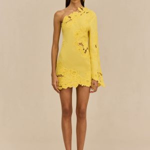 MARLENA DRESS - CANARY