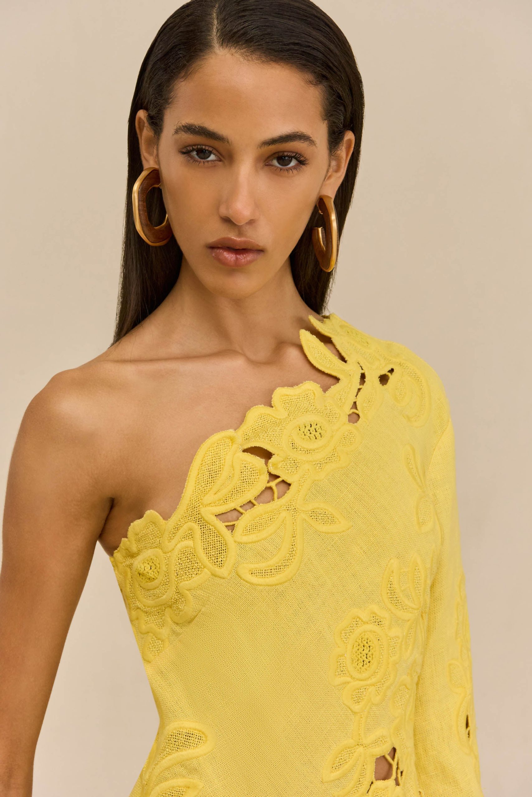 MARLENA DRESS - CANARY - Image 5