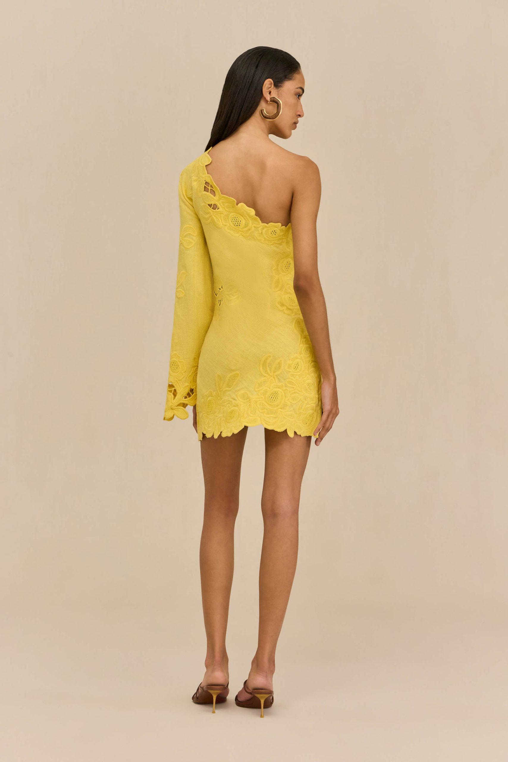 MARLENA DRESS - CANARY - Image 7