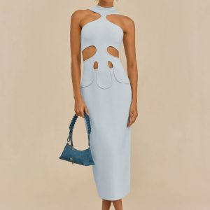 BAYLEE KNIT DRESS - BREEZE