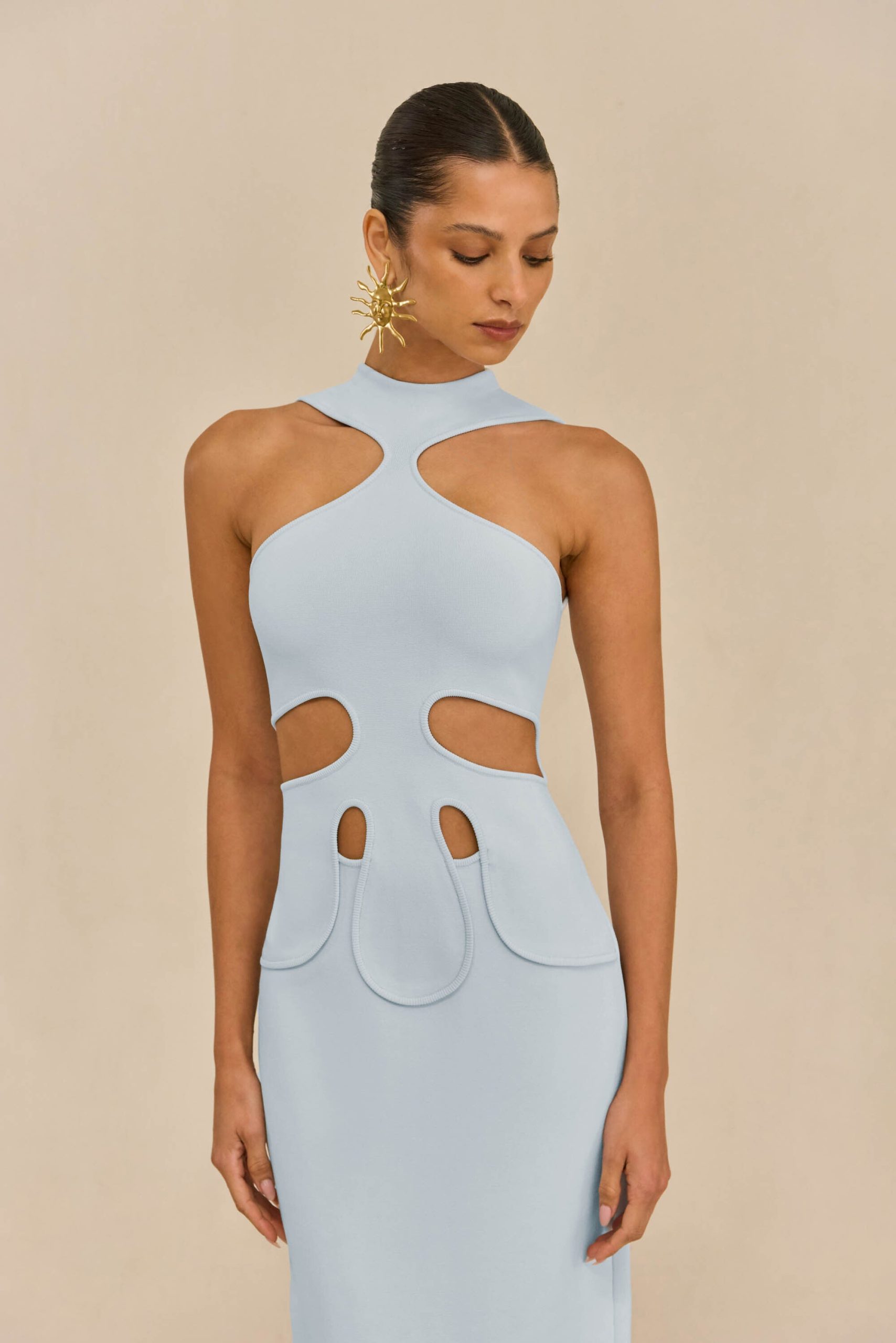BAYLEE KNIT DRESS - BREEZE - Image 5