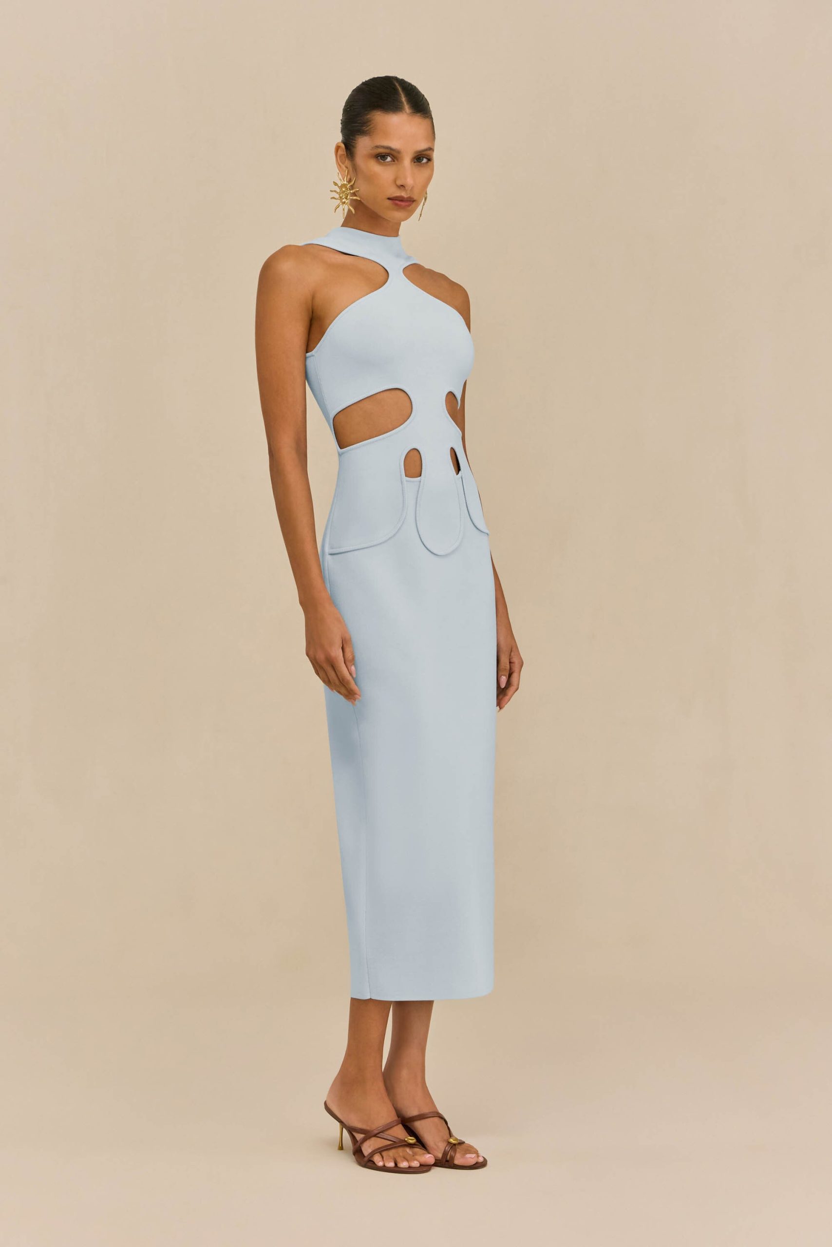 BAYLEE KNIT DRESS - BREEZE - Image 6