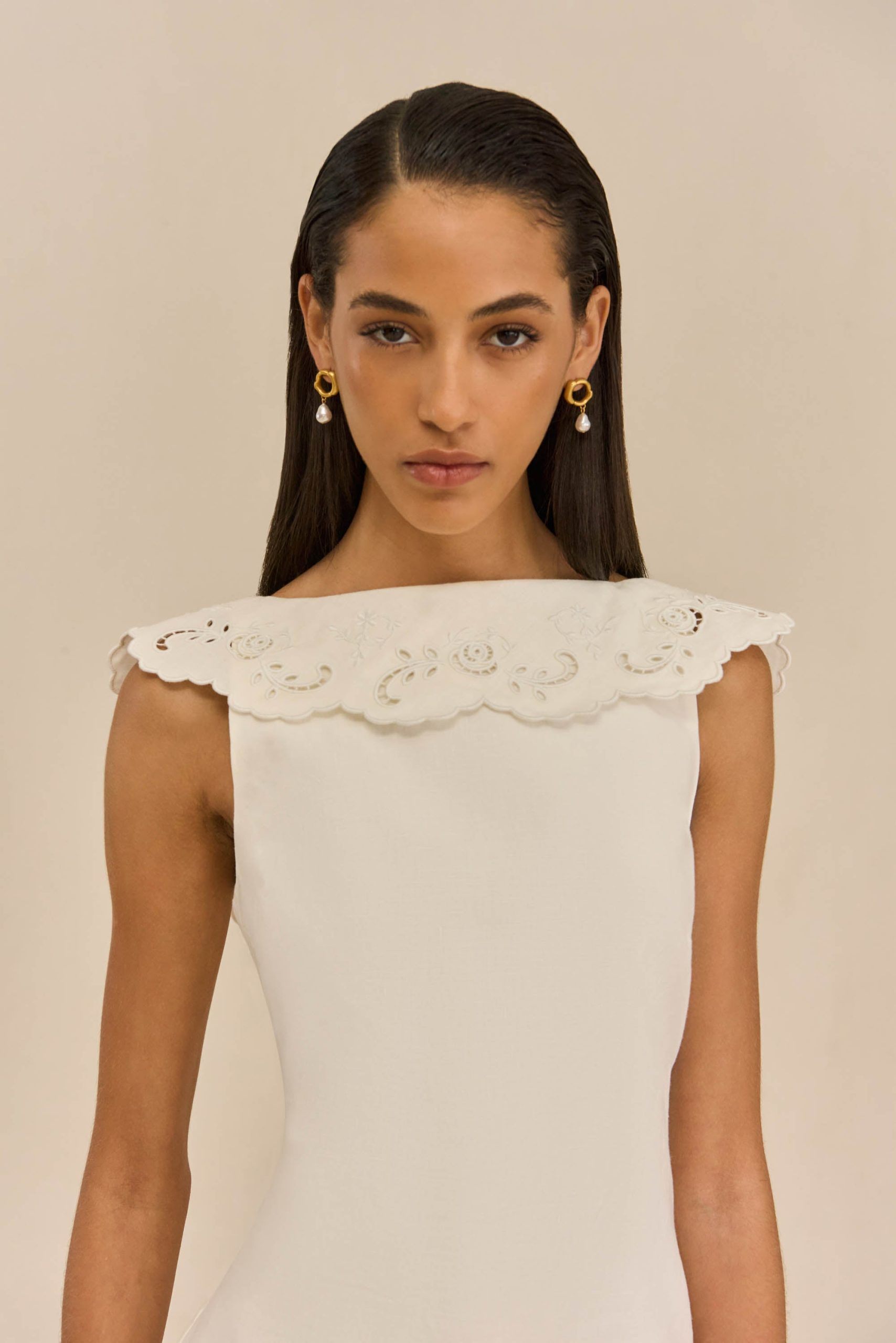 FRIDLI DRESS - OFF WHITE - Image 4