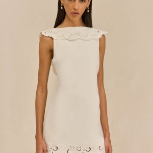 FRIDLI DRESS - OFF WHITE
