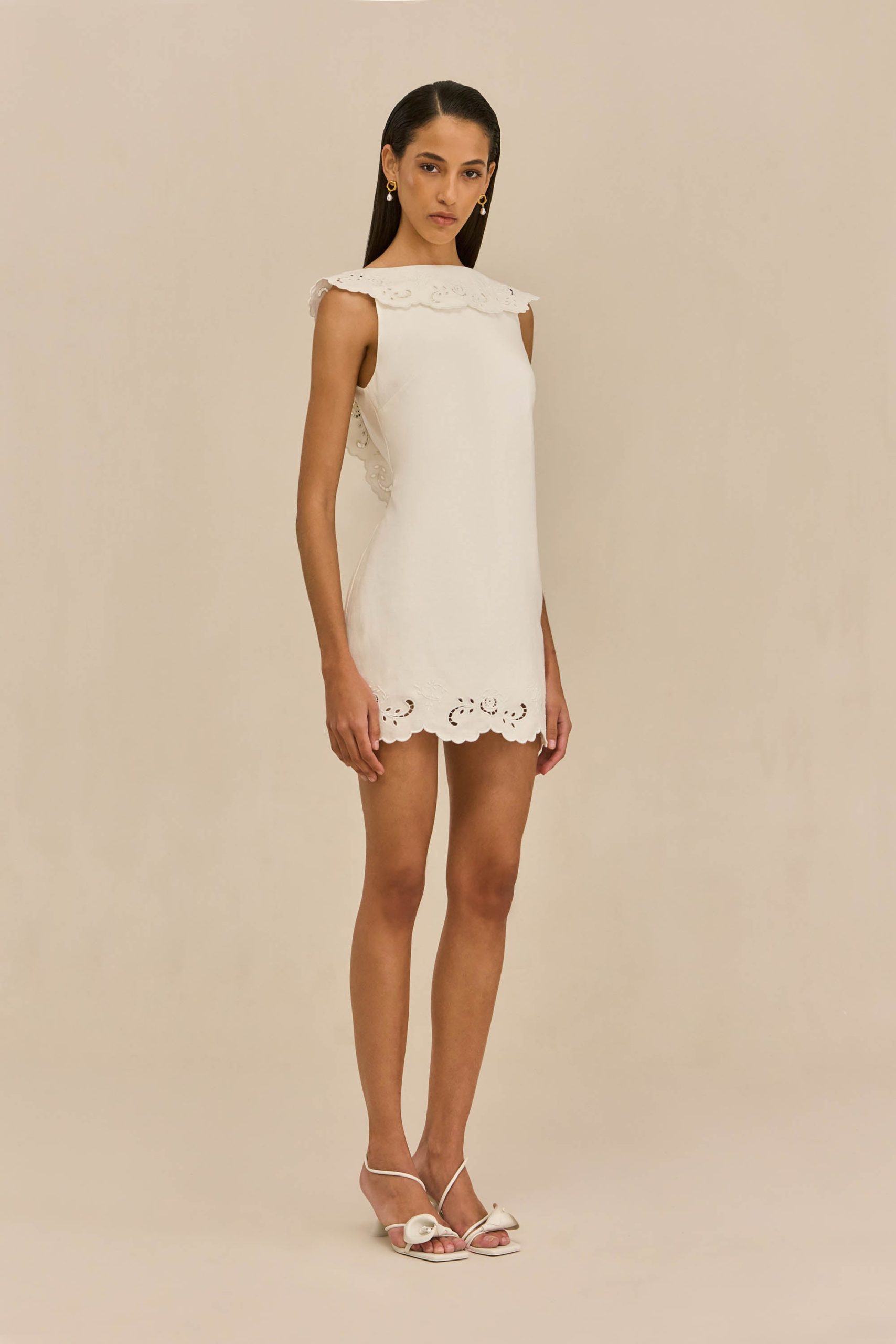 FRIDLI DRESS - OFF WHITE - Image 3