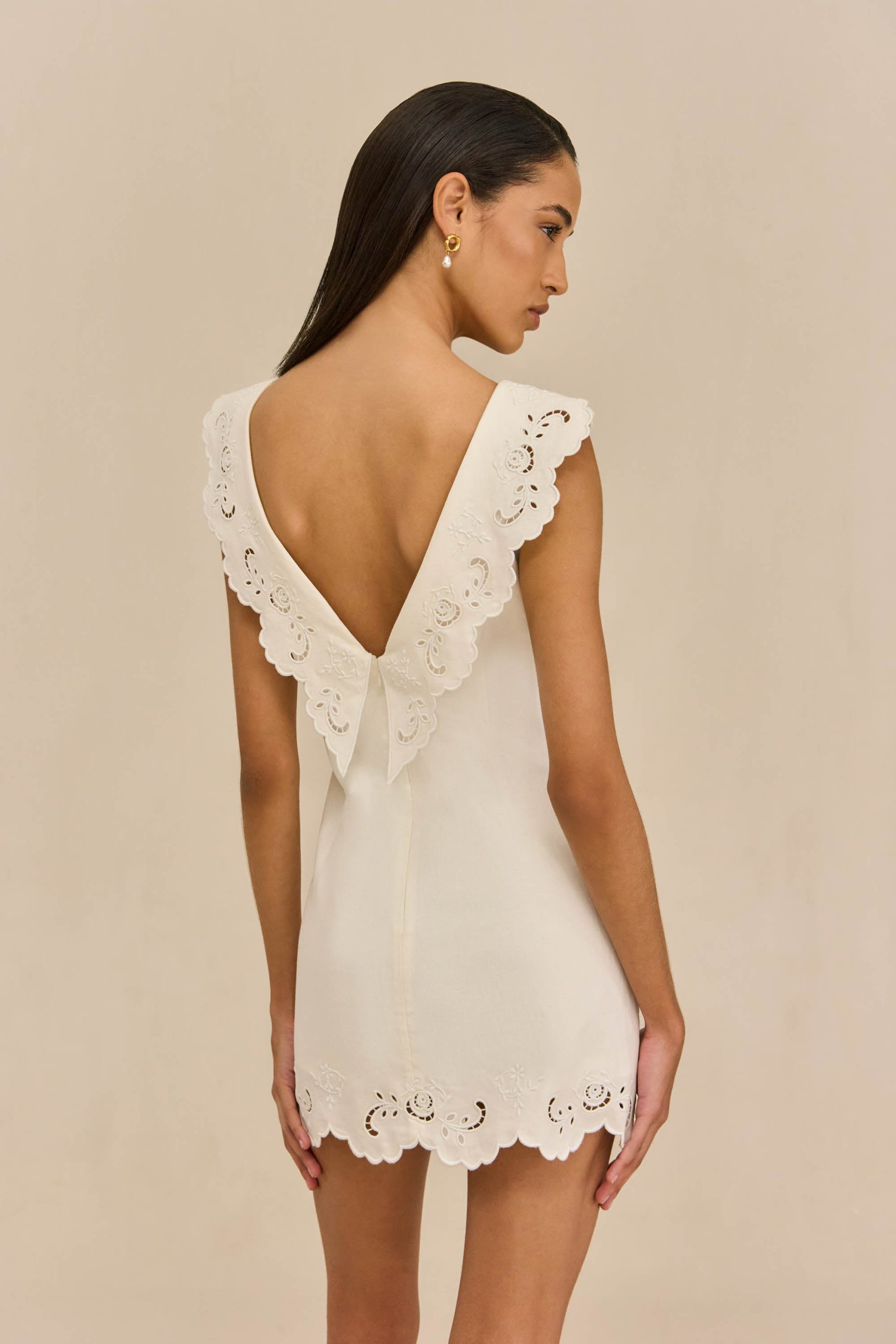 FRIDLI DRESS - OFF WHITE - Image 2