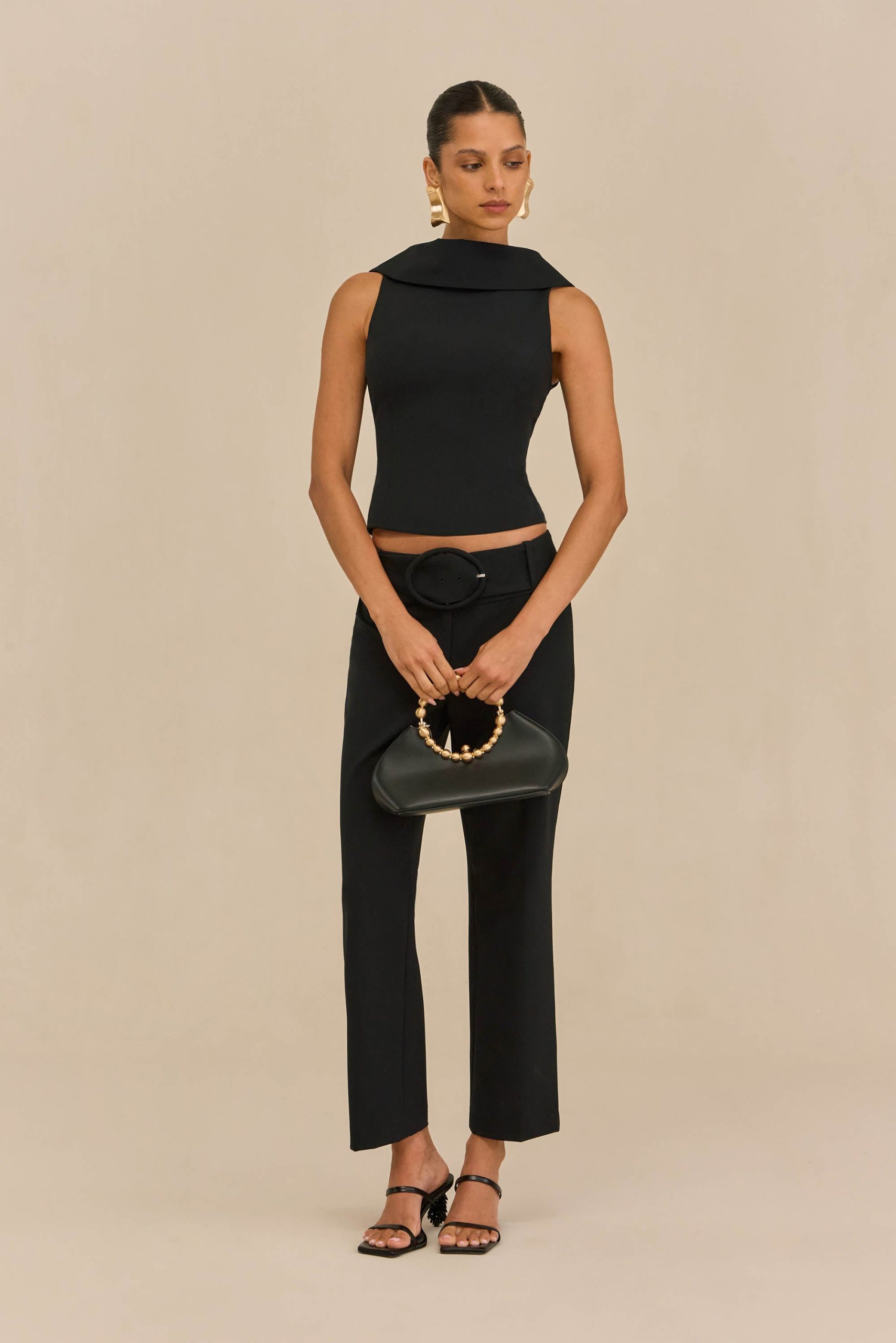 ZAKI PANT - BLACK - Image 2