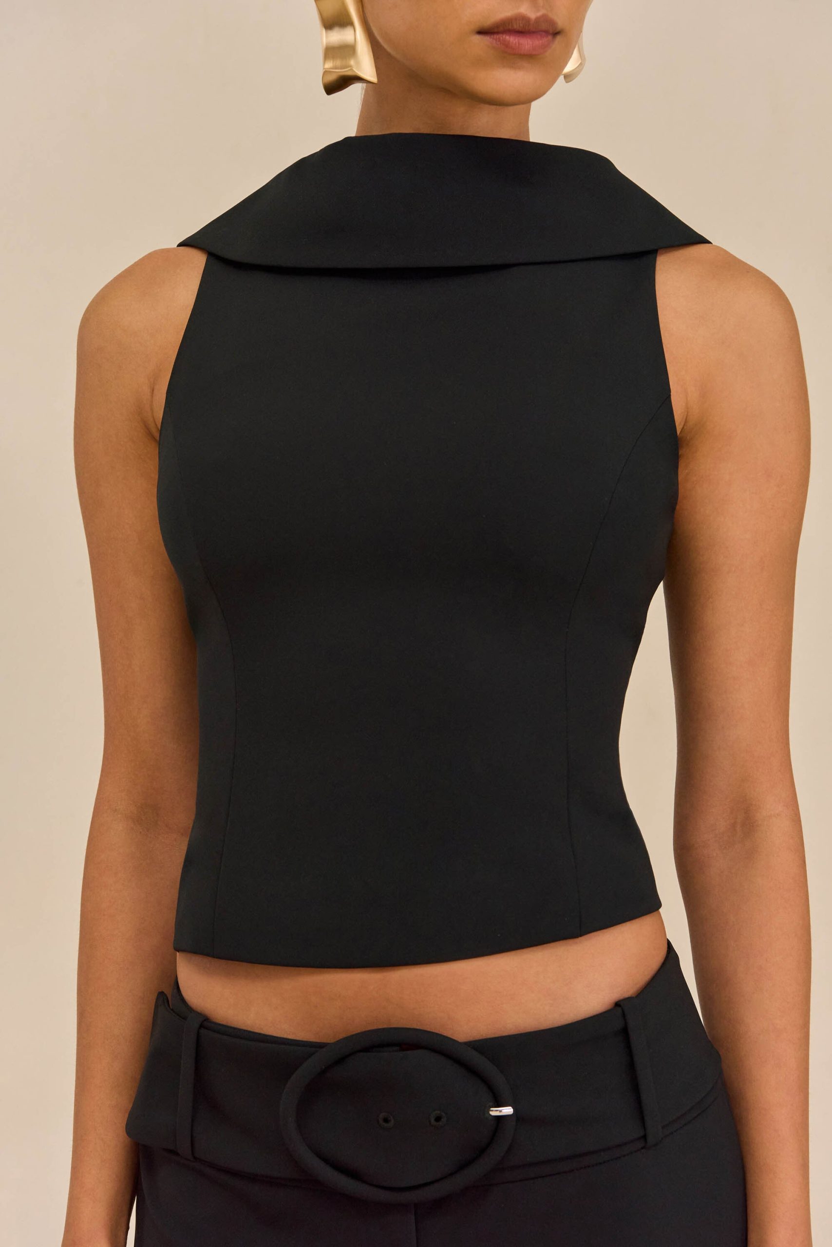 IMANIA TOP - BLACK - Image 4