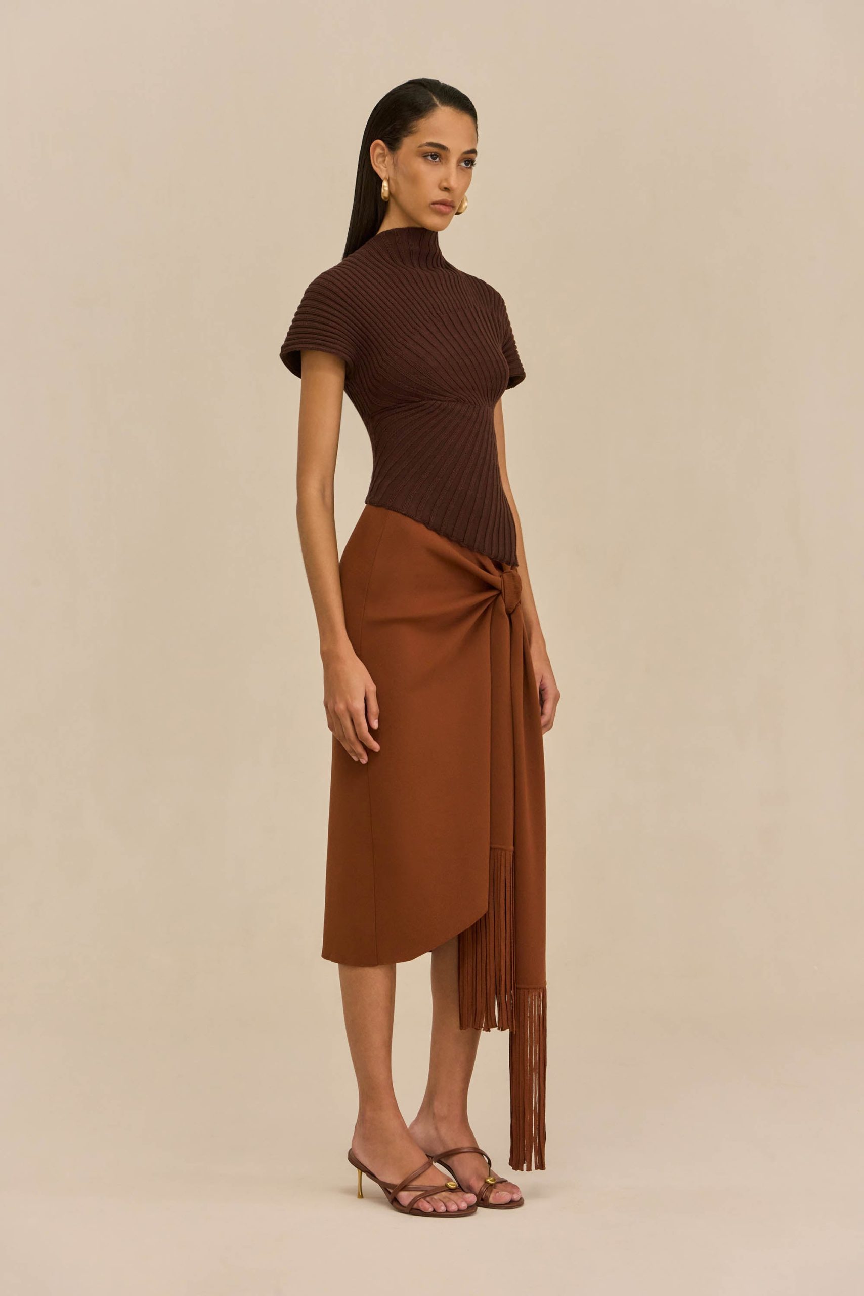ANNEMIE KNIT TOP - JAVA - Image 3