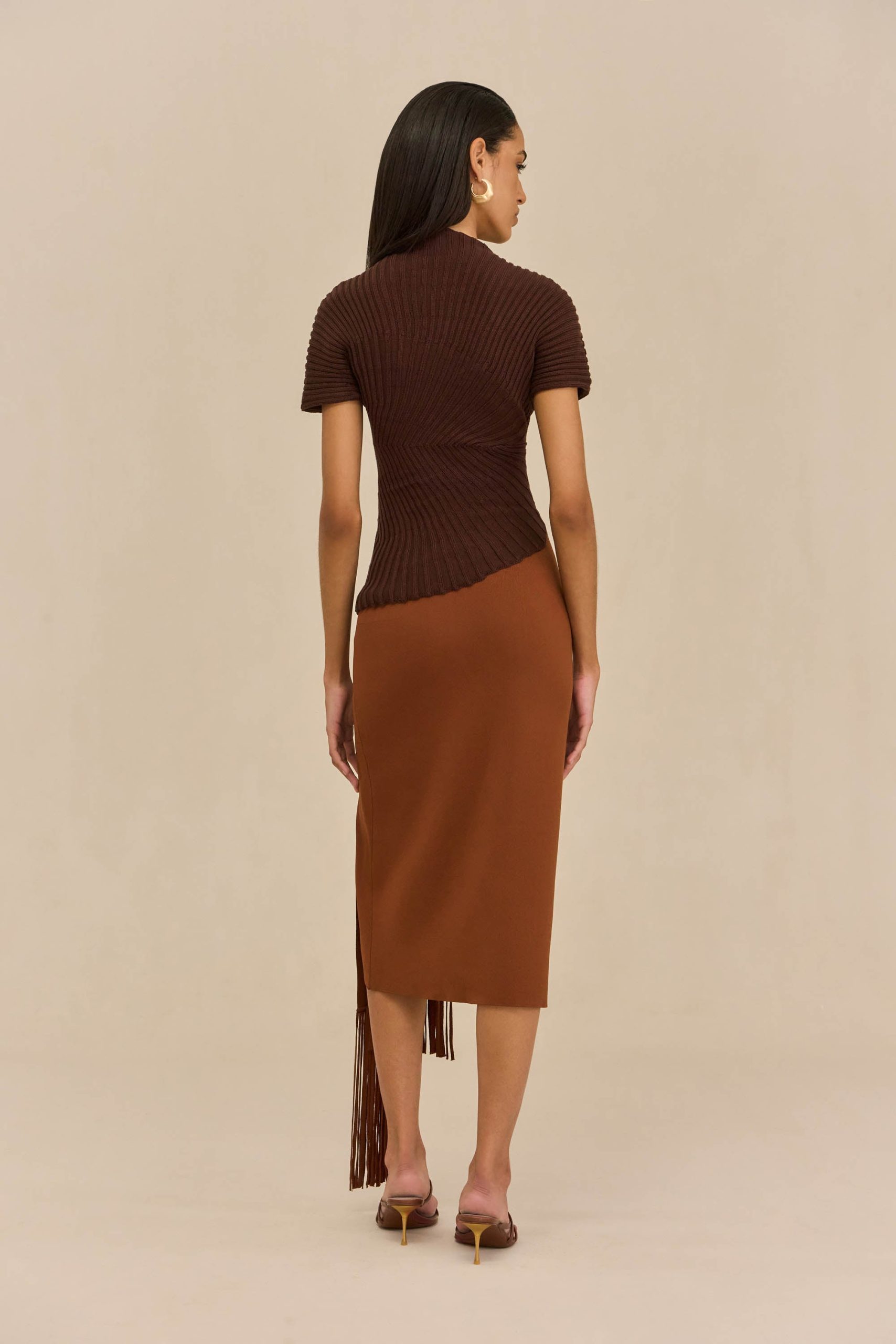 ANNEMIE KNIT TOP - JAVA - Image 5