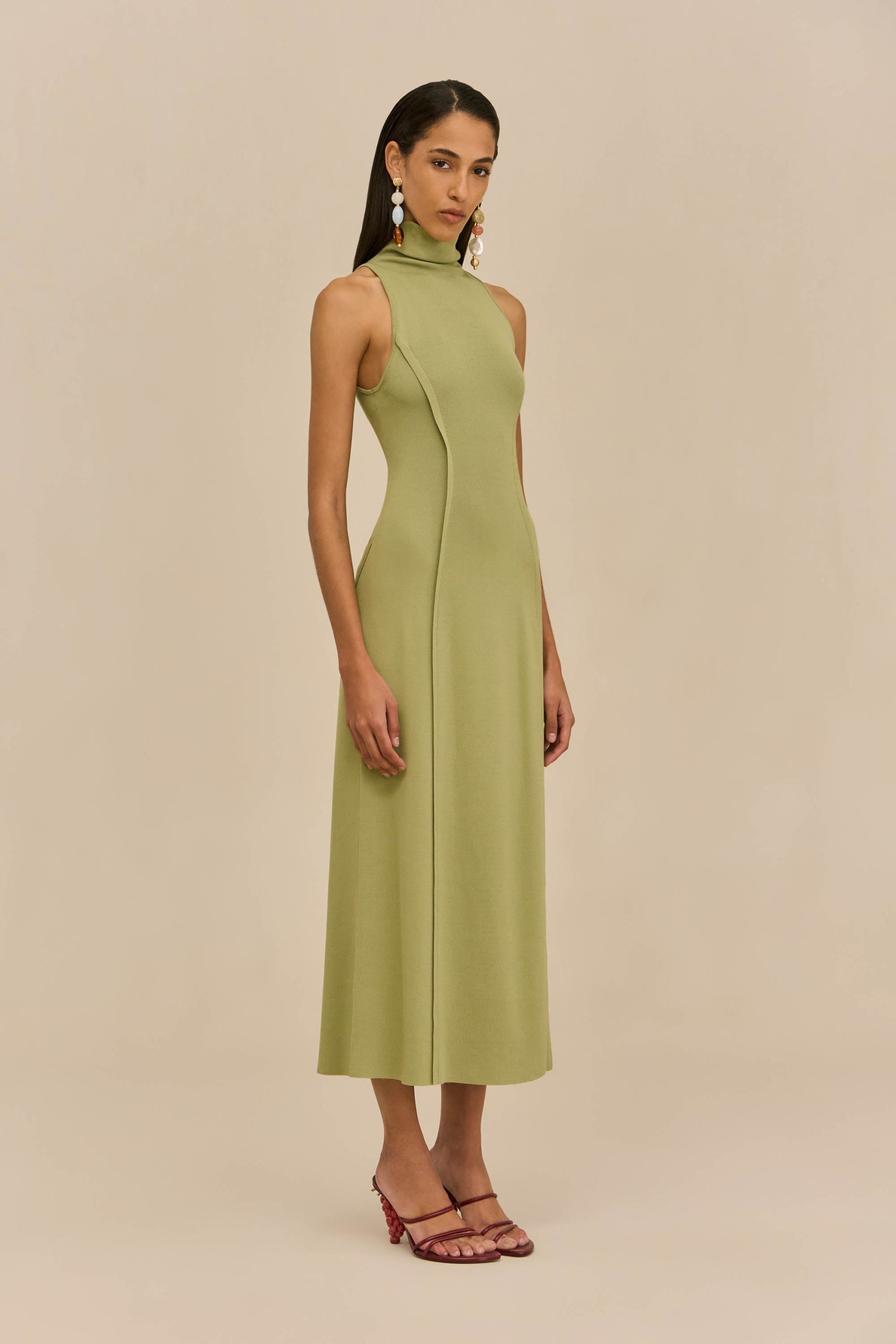 KELLER KNIT DRESS - PASTURE - Image 3