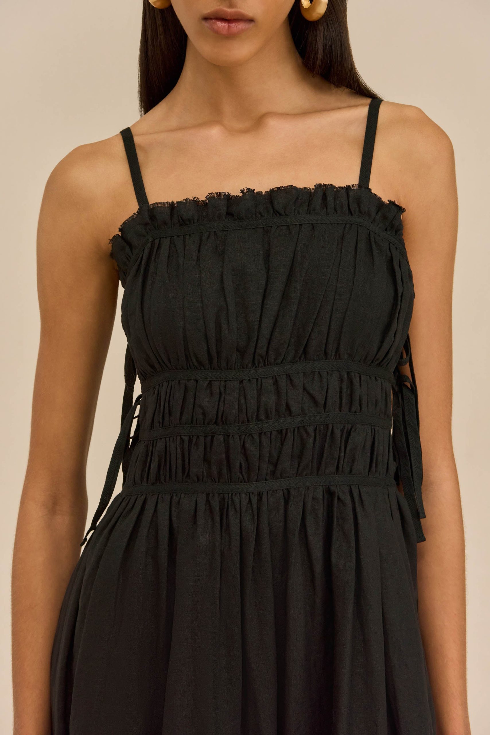 LOLA DRESS - BLACK - Image 4