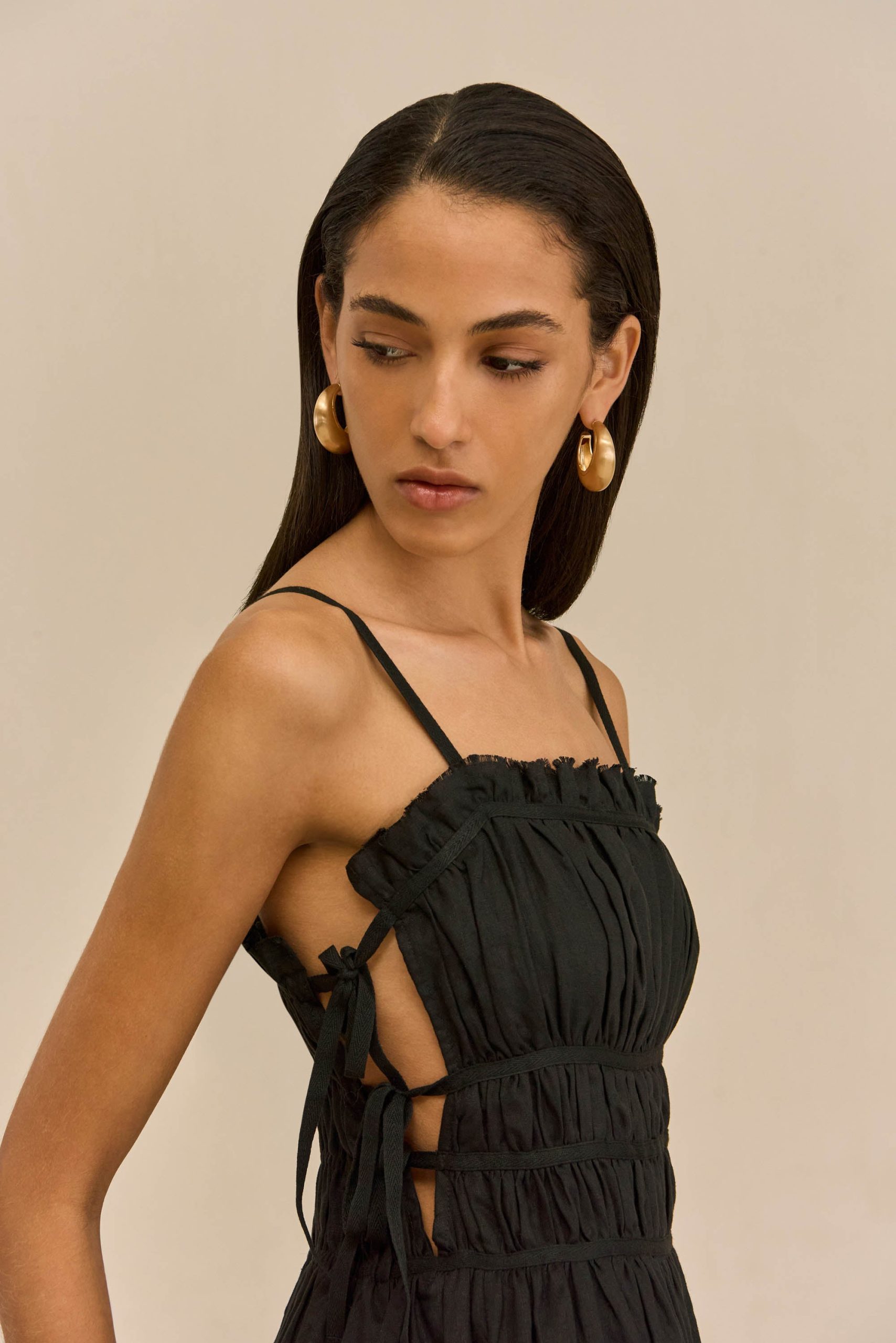 LOLA DRESS - BLACK - Image 2