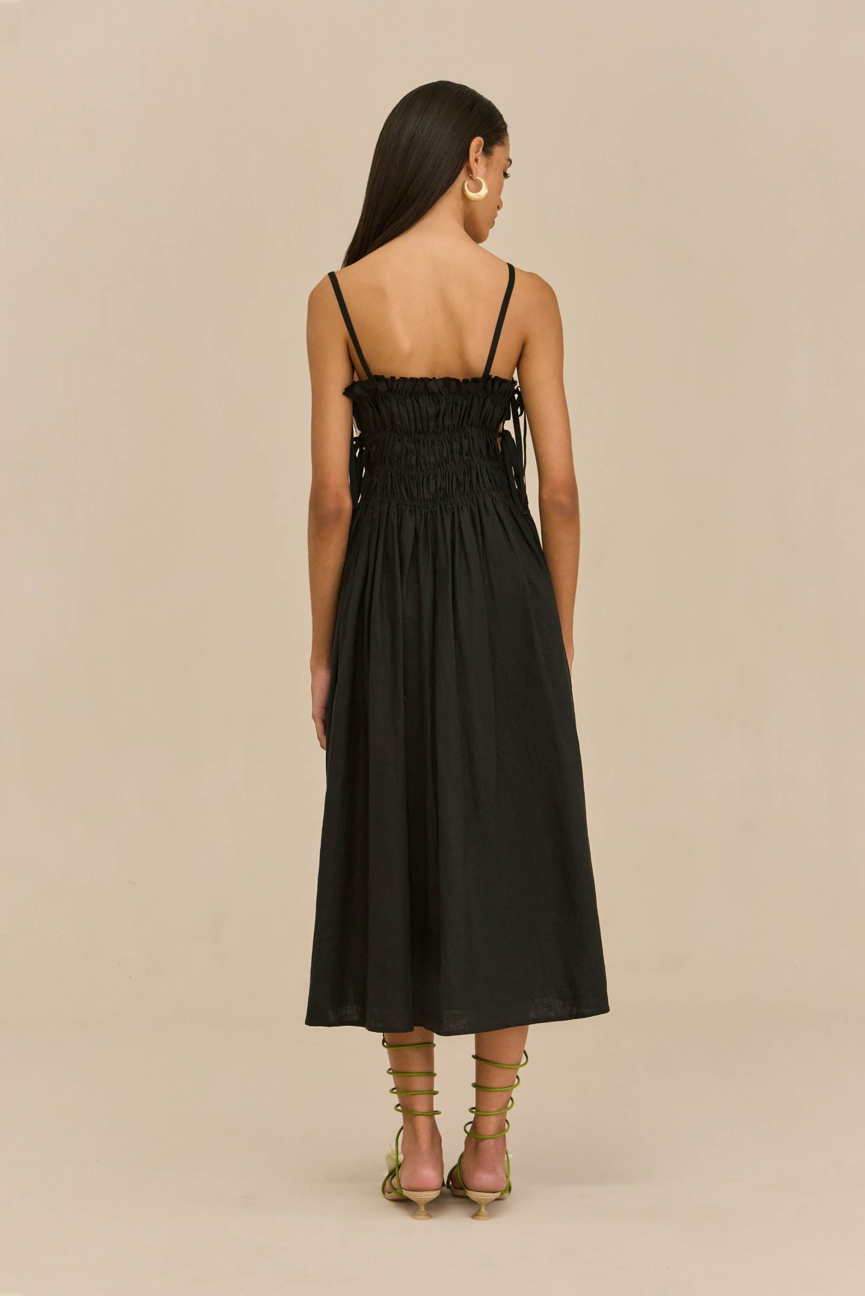LOLA DRESS - BLACK - Image 6