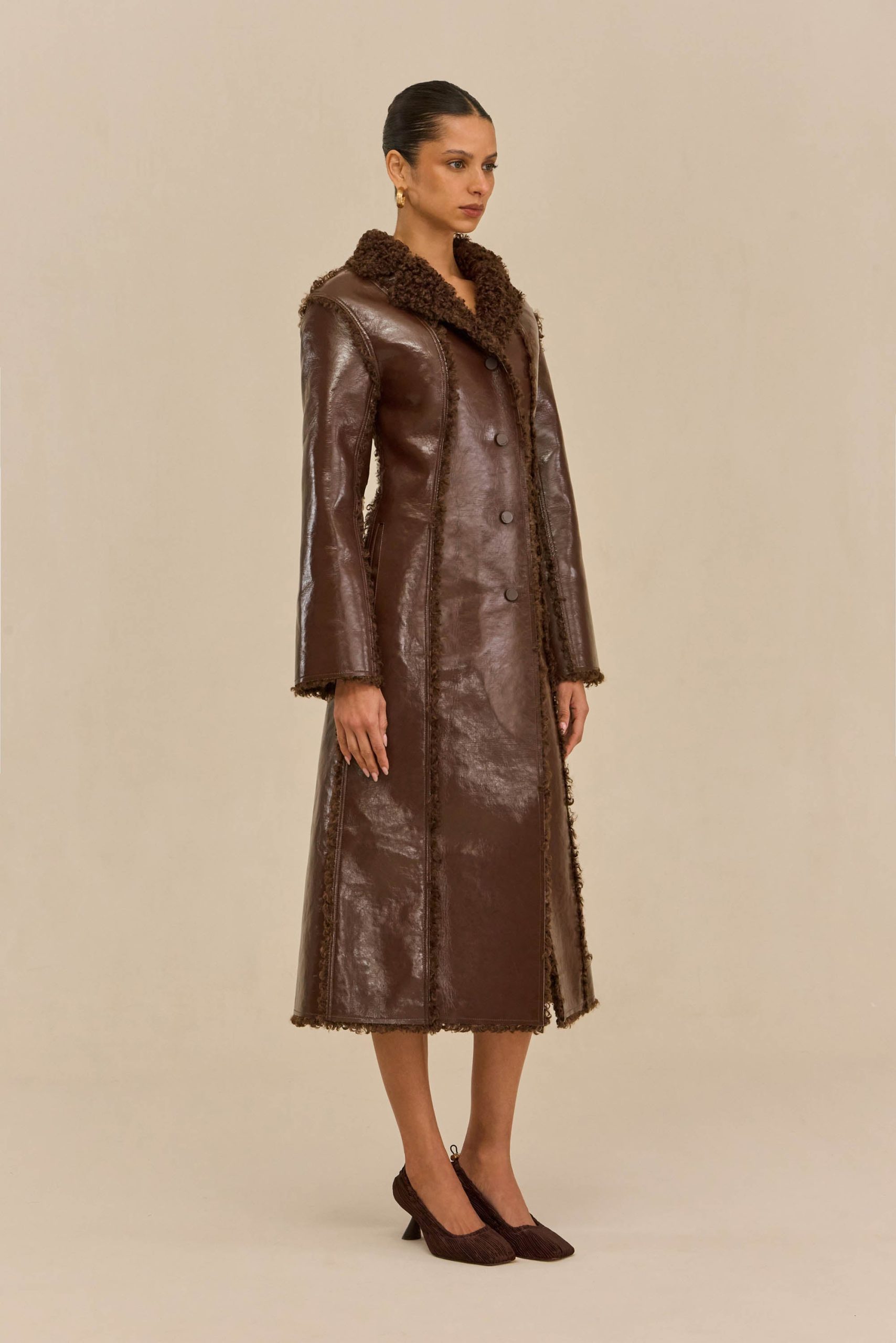 TILI REVERSIBLE COAT - JAVA - Image 5