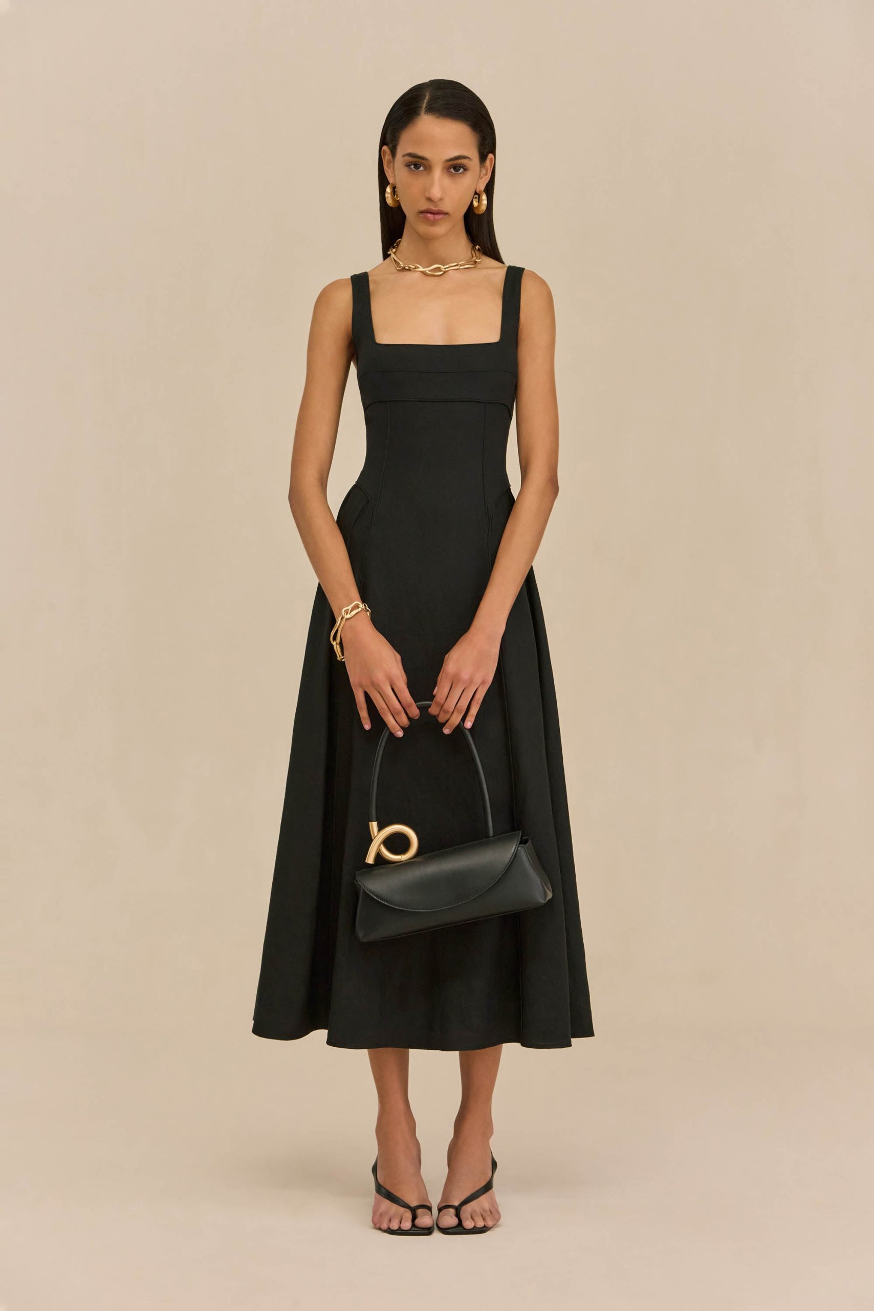 AZARIAH SHOULDER BAG - BLACK - Image 6