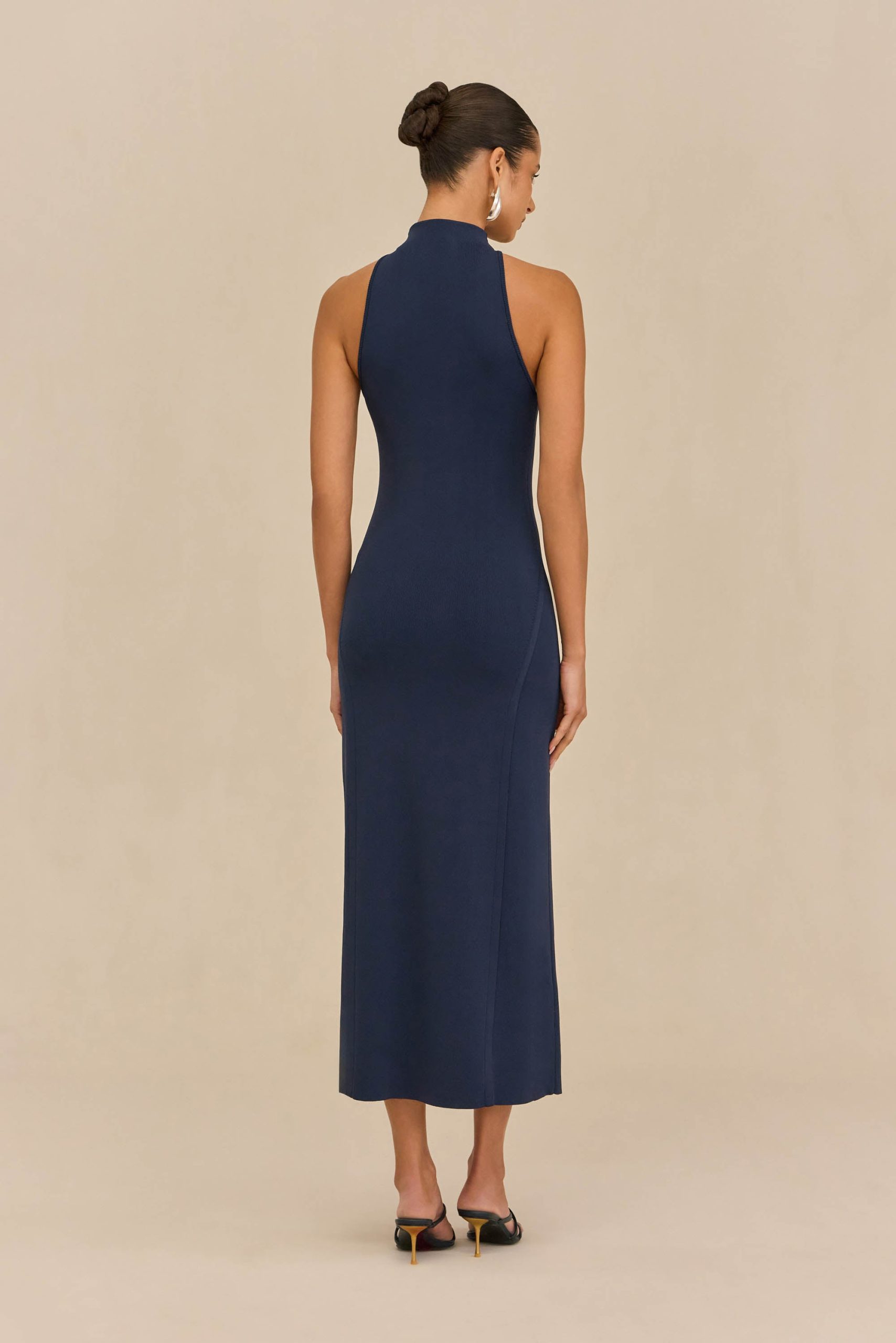 KELLER KNIT DRESS - DEEP LAKE - Image 6