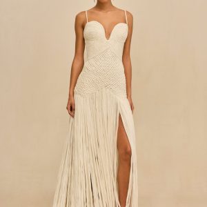BLYTHE DRESS - OFF WHITE