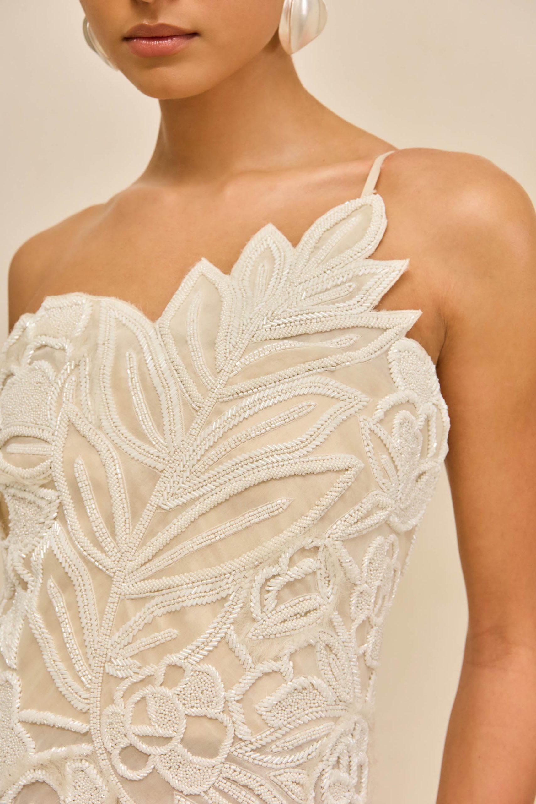 KIRAN GOWN - OFF WHITE - Image 5