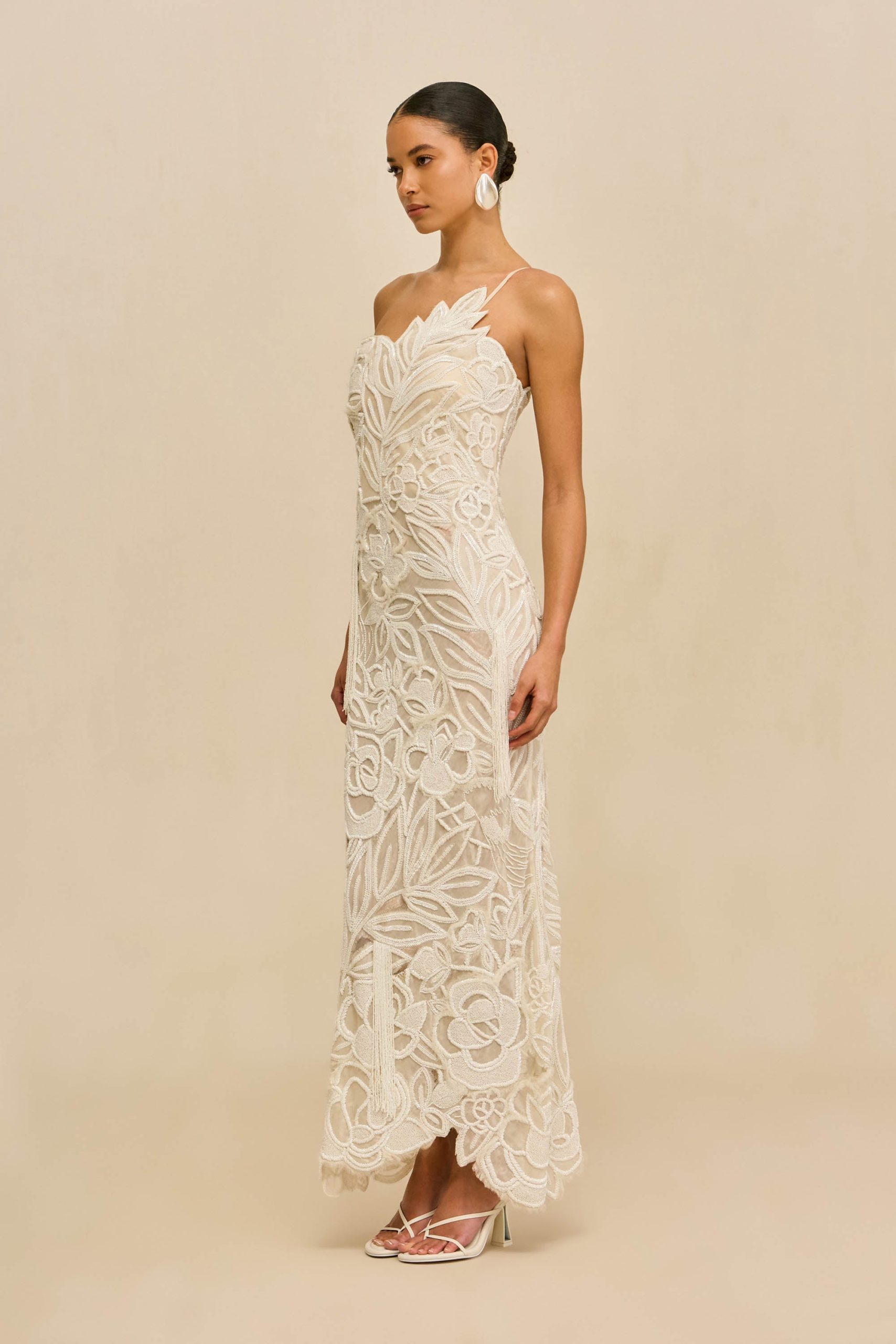 KIRAN GOWN - OFF WHITE - Image 3