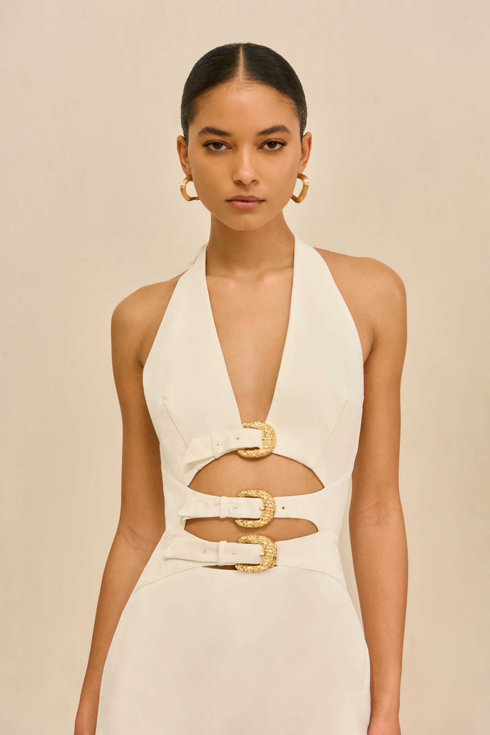 ANICE DRESS - OFF WHITE - Image 3