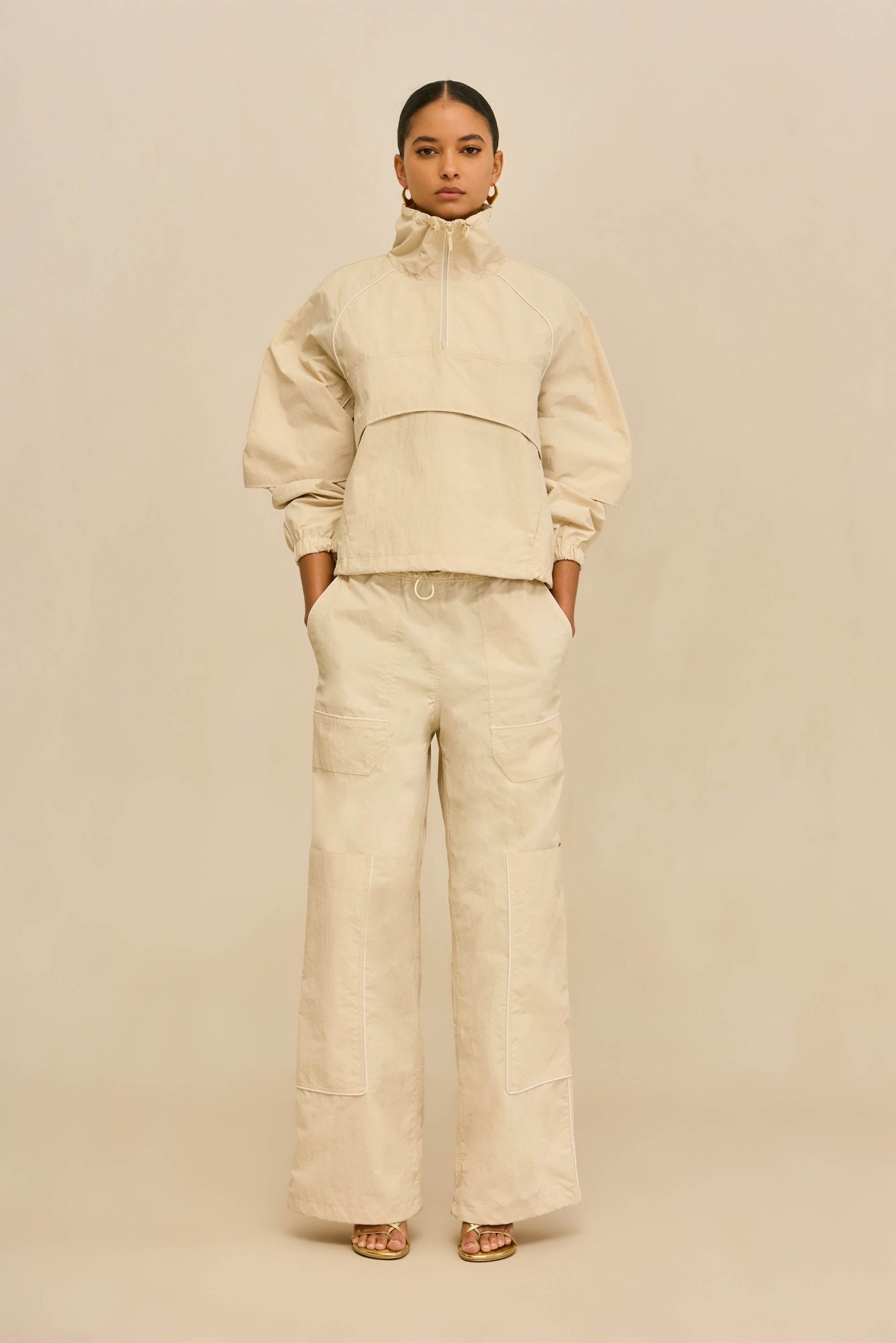TEBIE PANT - LIGHT BEIGE - Image 3