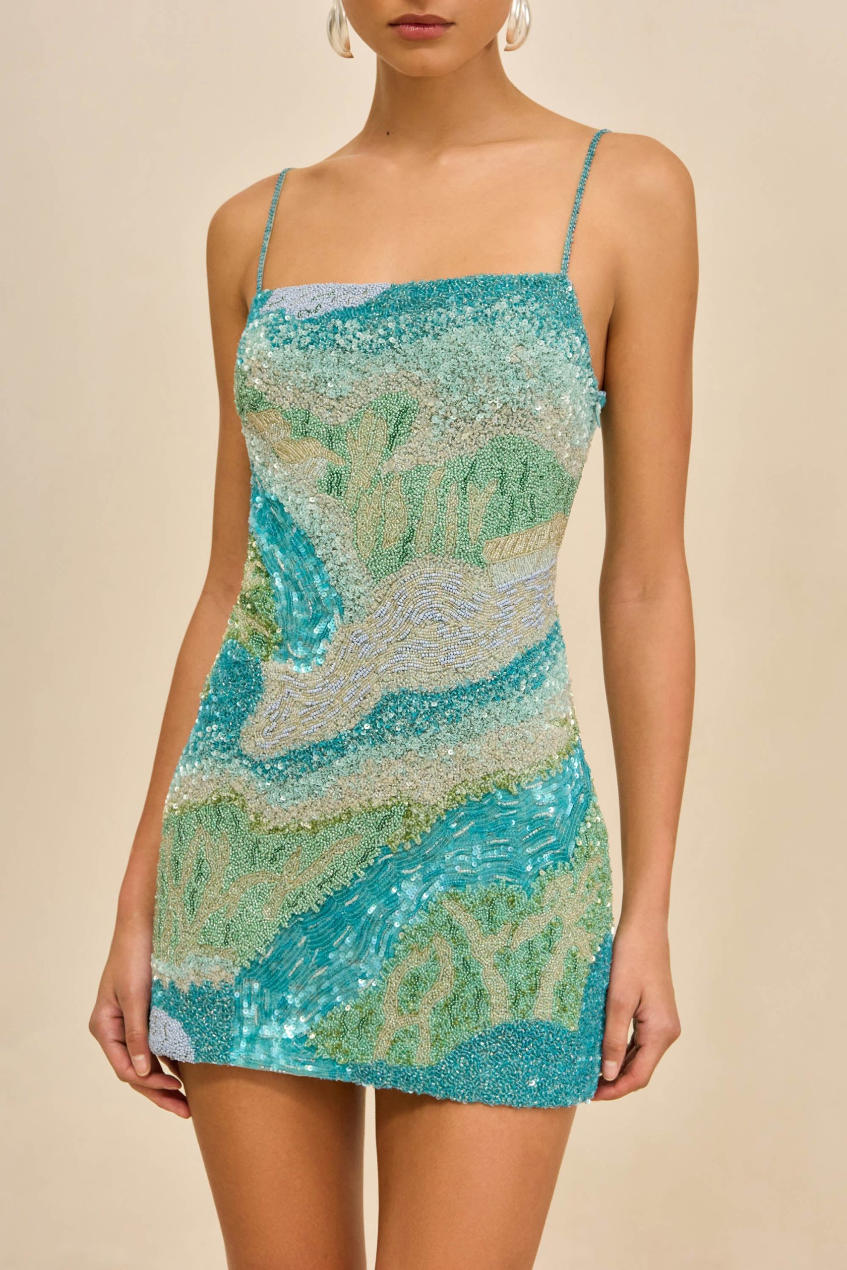 BEBE DRESS - LANDSCAPE PRINT - Image 2