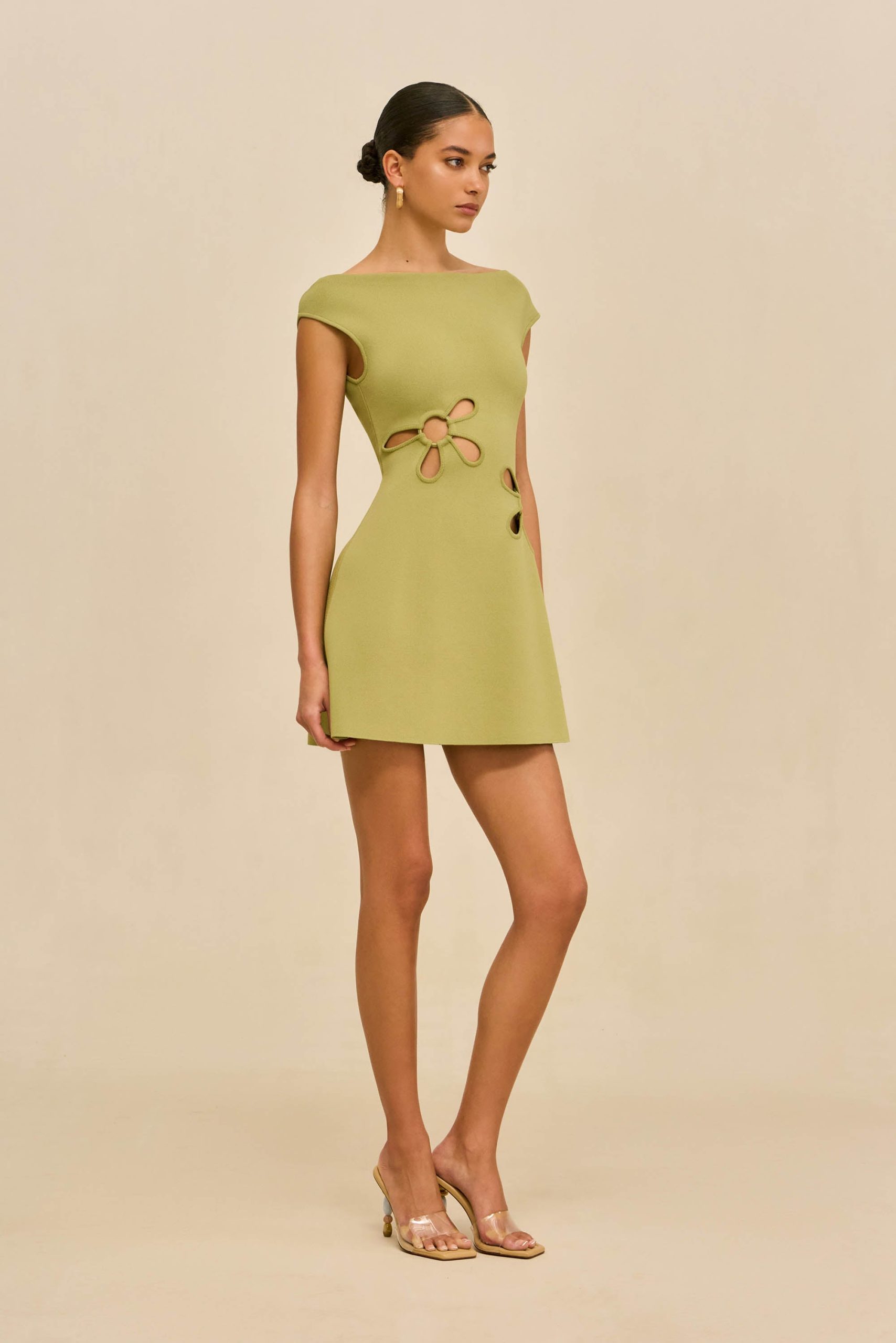 YUDI KNIT DRESS - PASTURE - Image 5