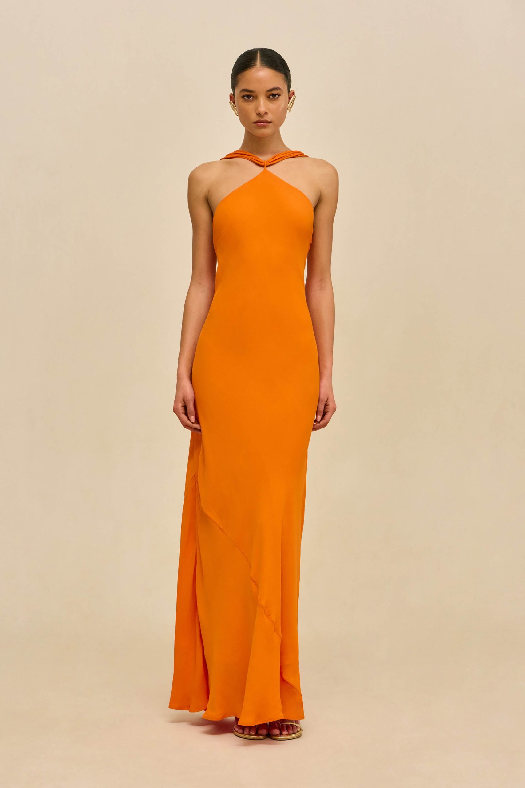 PHEOBE GOWN - PERSIMMON - Image 2