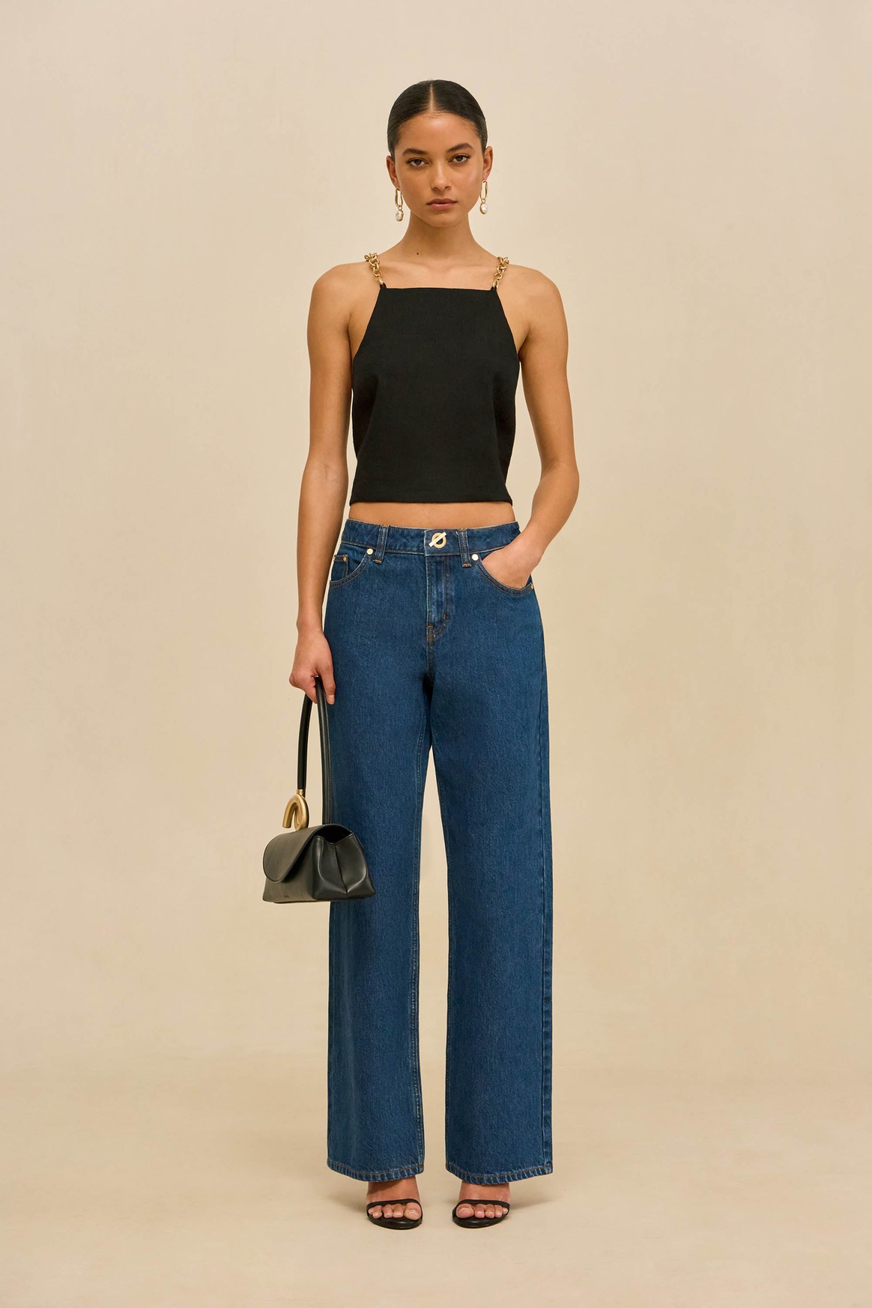 JOEY TOP - BLACK - Image 2