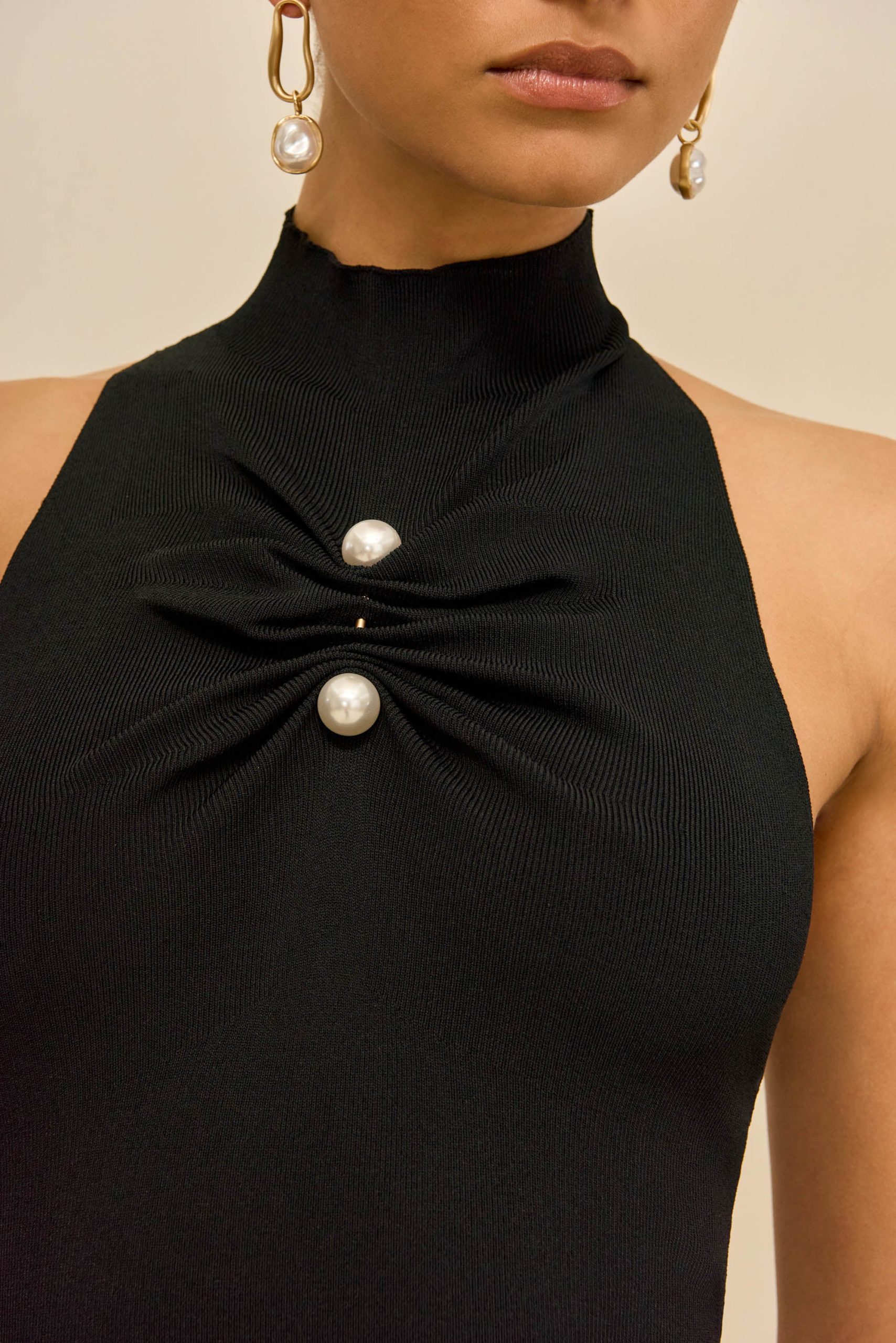 COLLIN DRESS - BLACK - Image 4