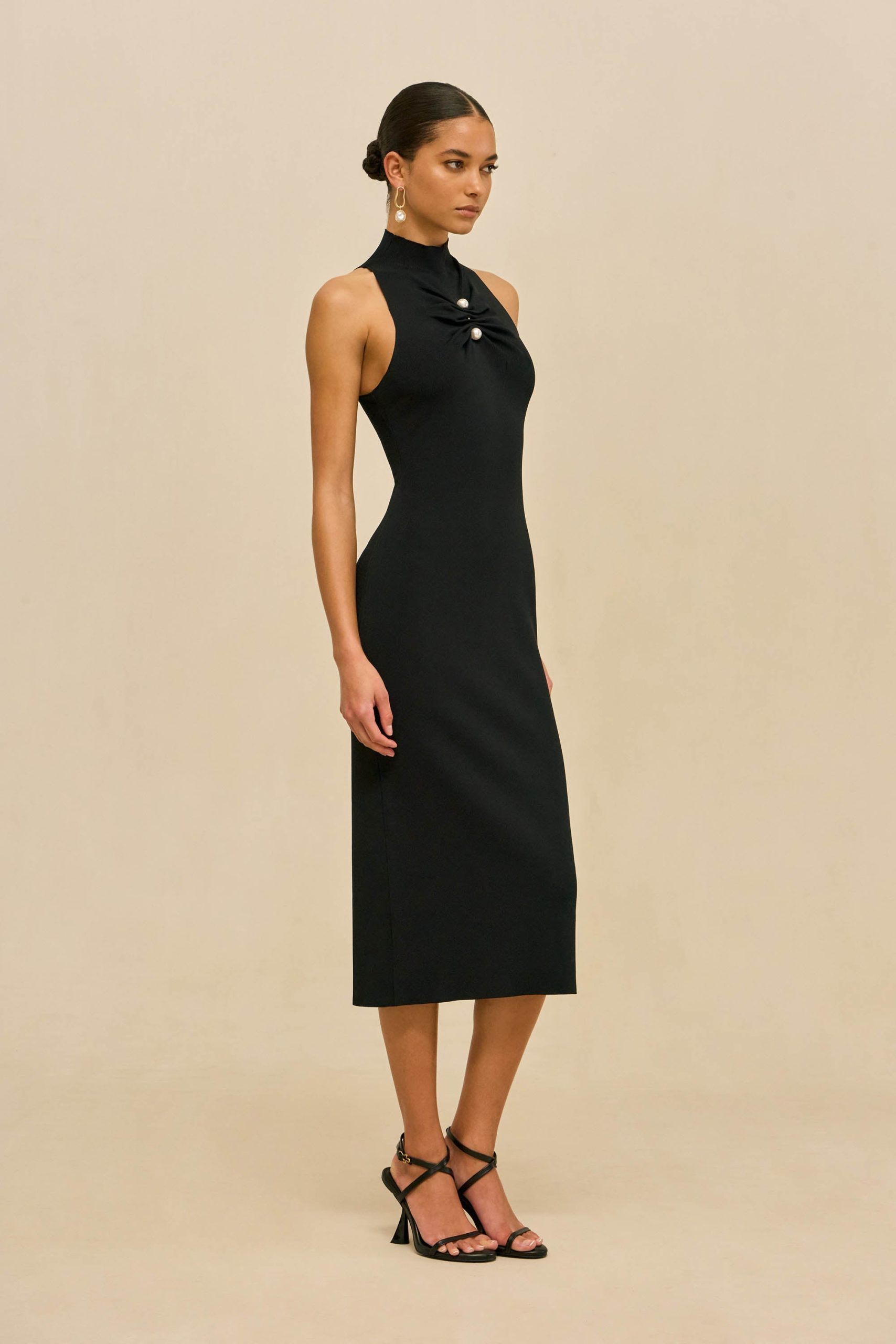COLLIN DRESS - BLACK - Image 5