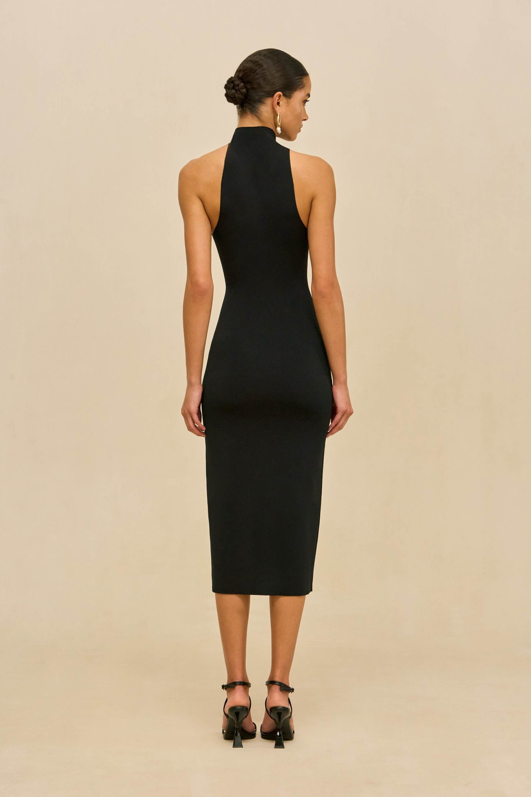 COLLIN DRESS - BLACK - Image 6