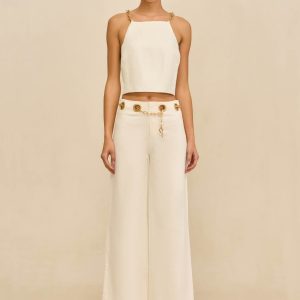 SYDNEY PANT - OFF WHITE