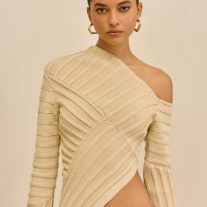 JAIDAN KNIT TOP - BEACH