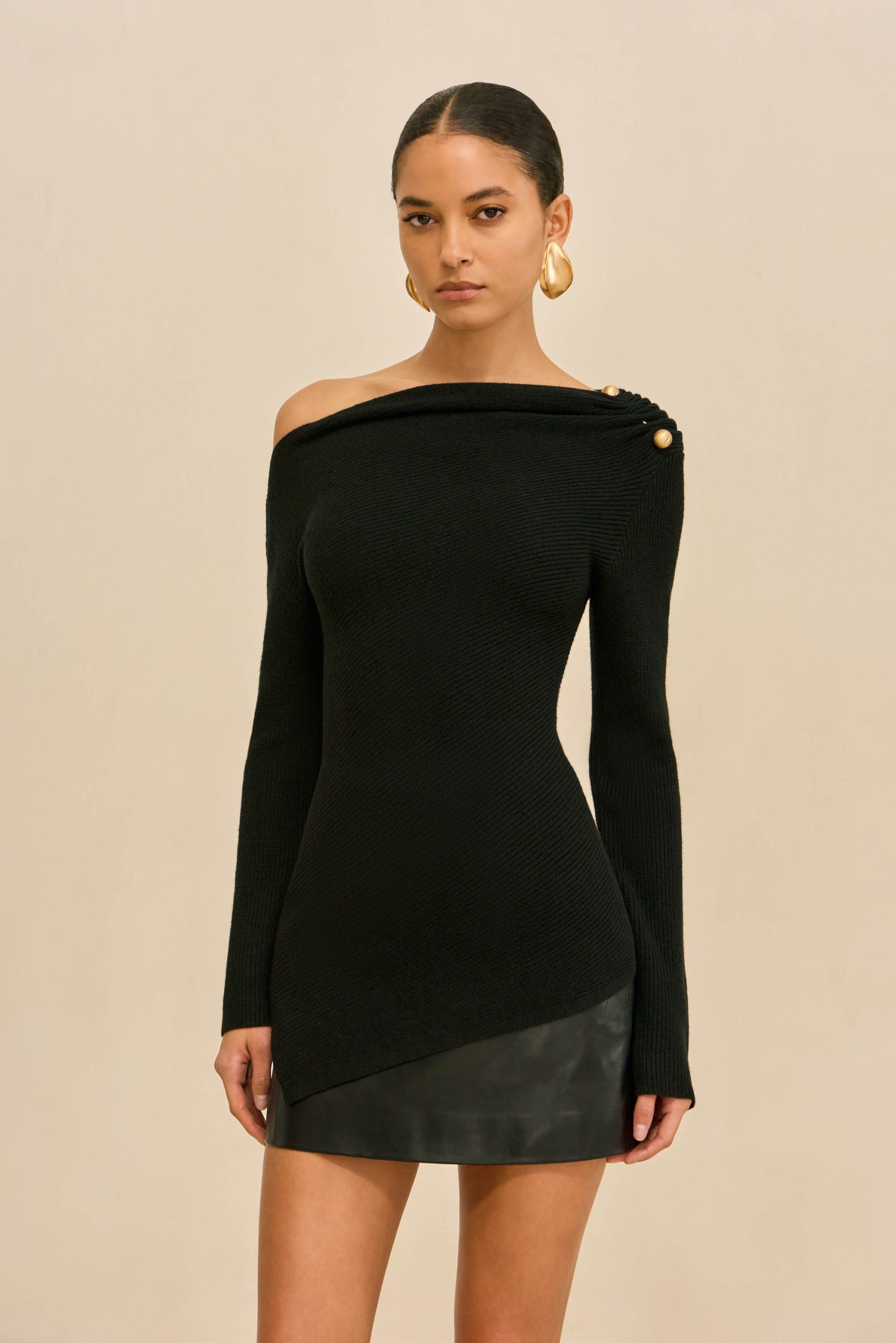 ELORY SWEATER - BLACK - Image 3