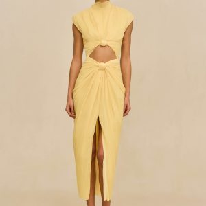 INAYA DRESS - DAFFODIL