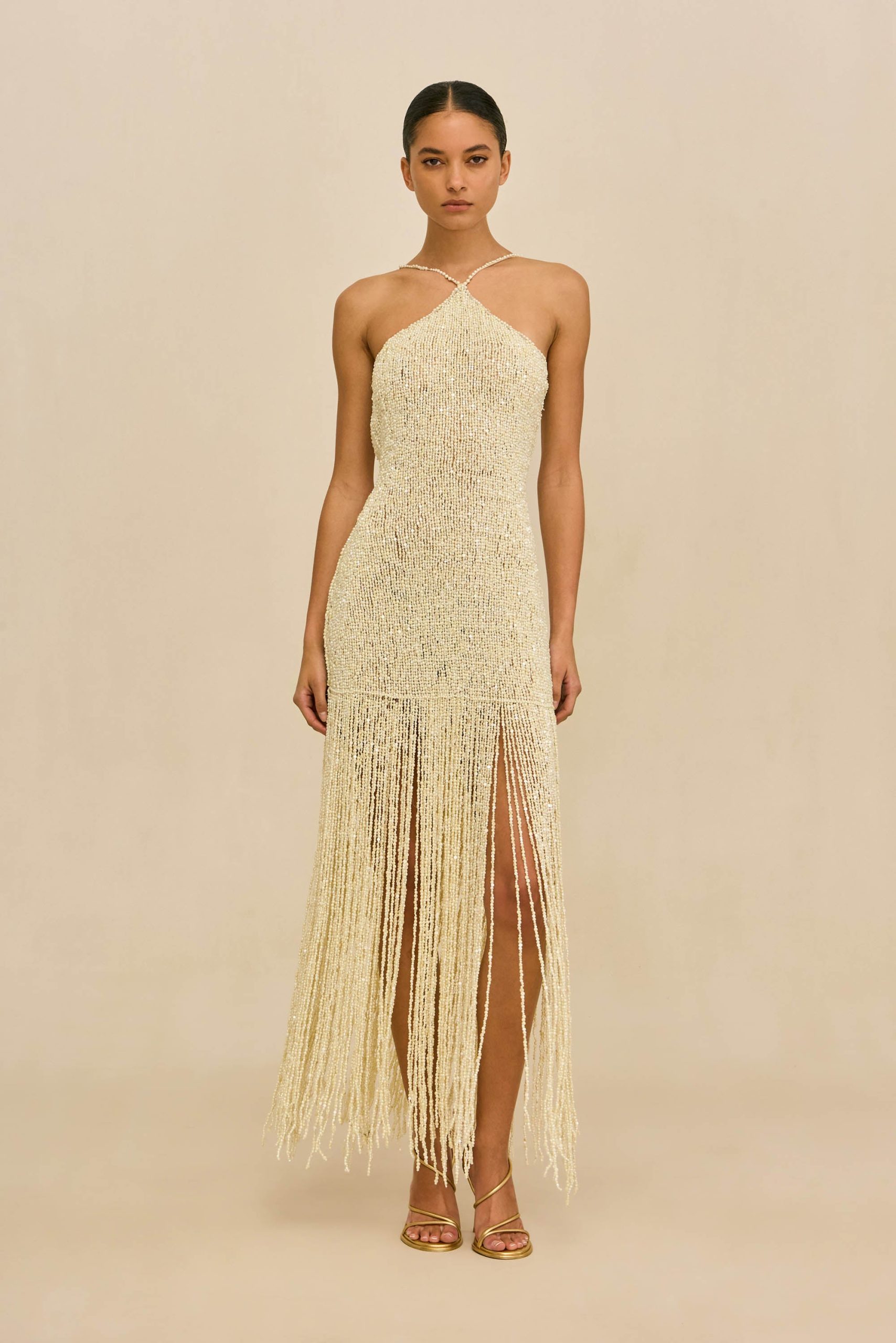 WARRIN GOWN - OFF WHITE