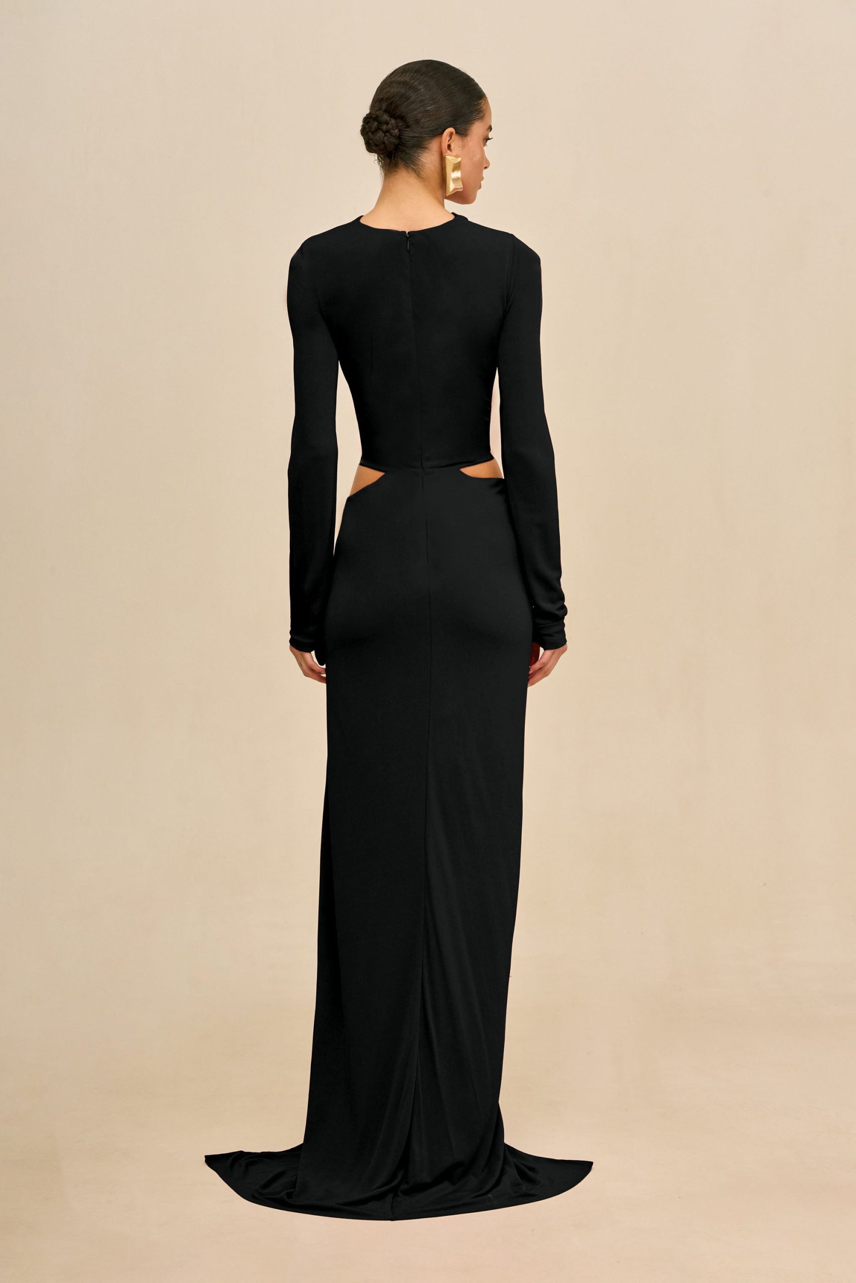 KERI GOWN - BLACK - Image 6