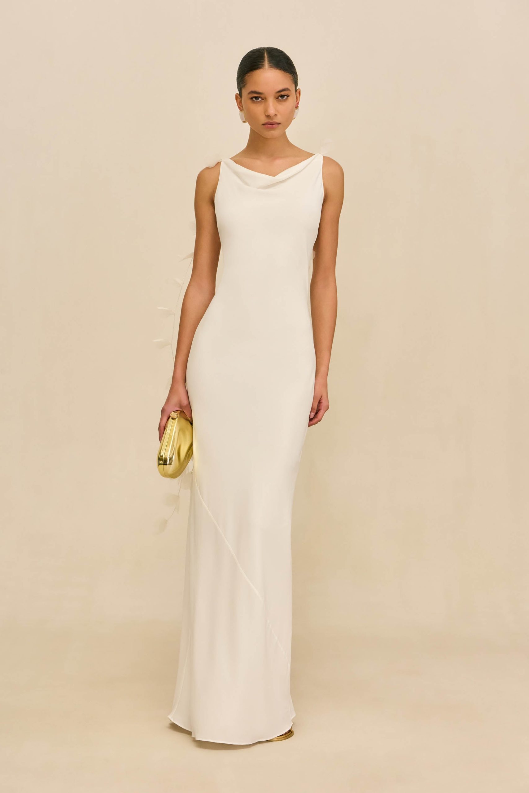 NYMERIA GOWN - OFF WHITE - Image 2