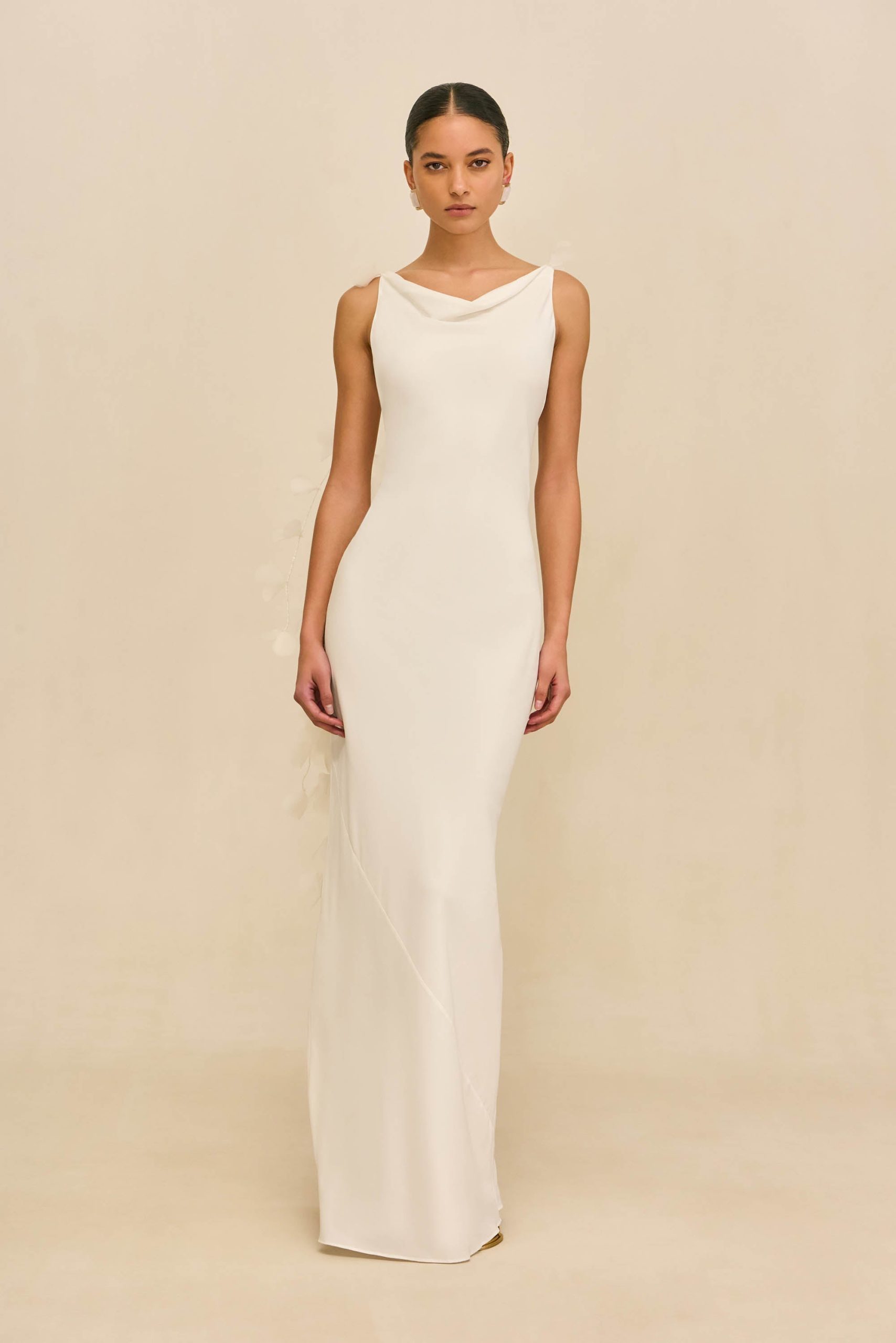 NYMERIA GOWN - OFF WHITE - Image 3