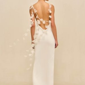 NYMERIA GOWN - OFF WHITE